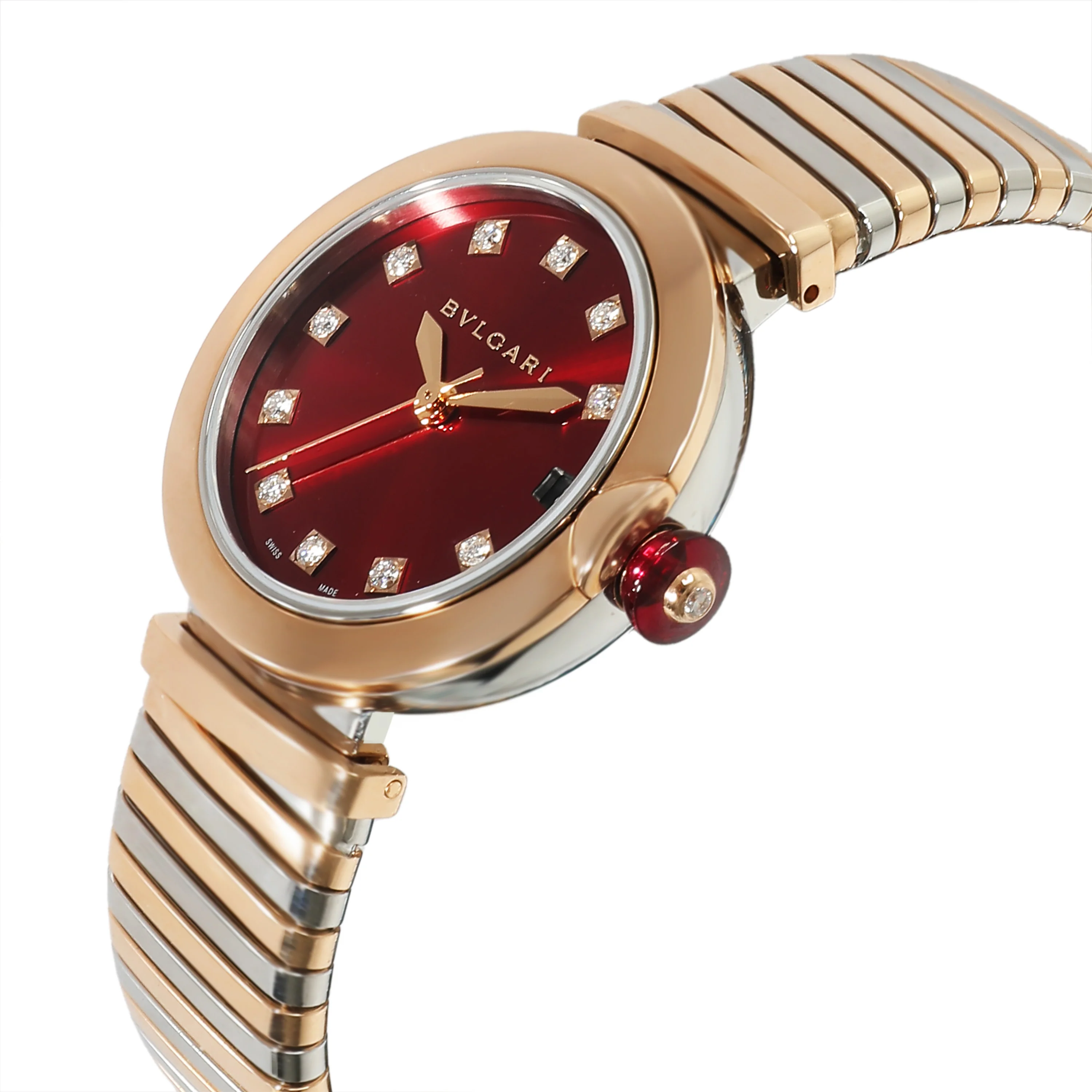 Lvcea Tubogas 103123 Unisex Watch in 18kt Stainless Steel/Rose Gold - Image 3