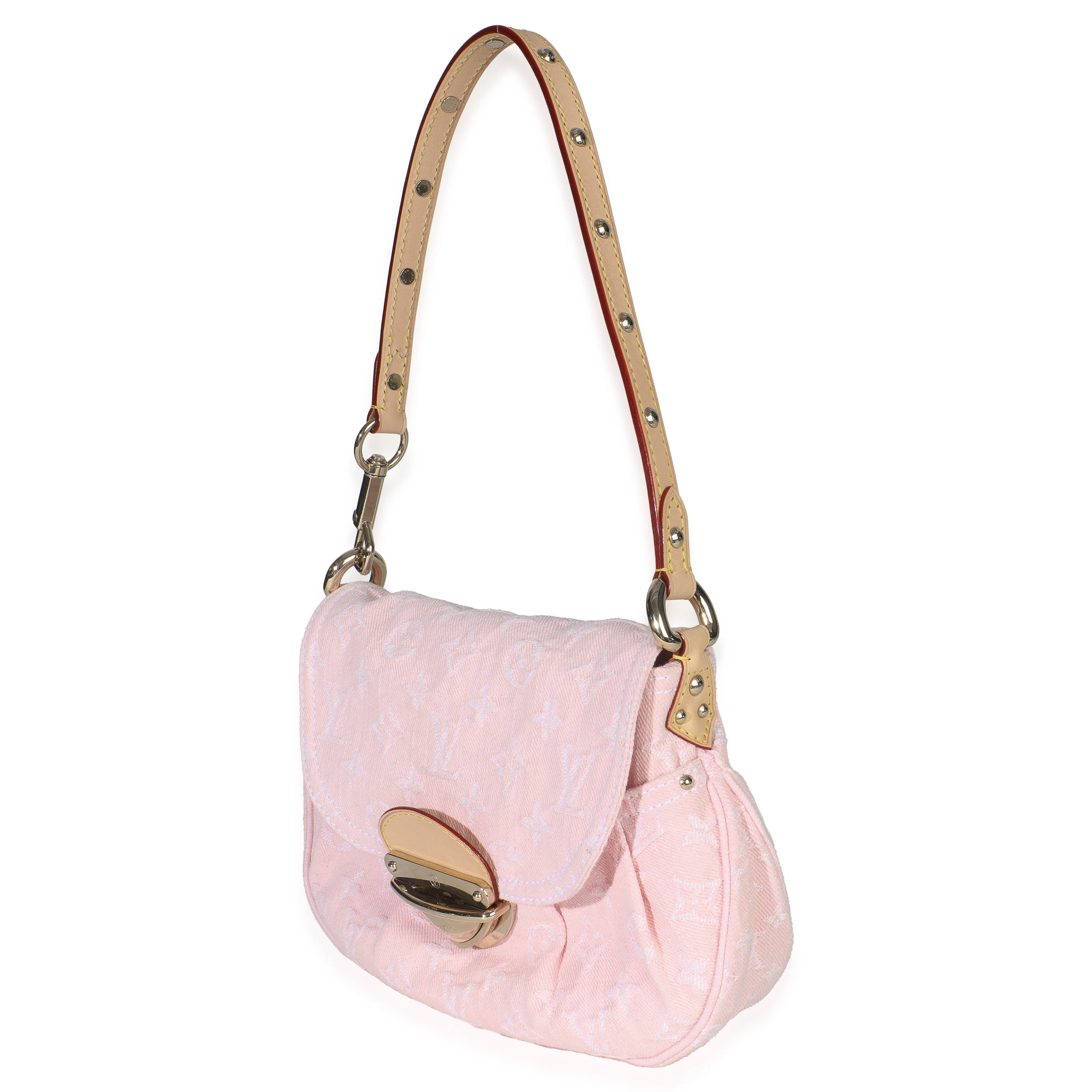 Washed Pink Monogram Denim Sunset - Image 2
