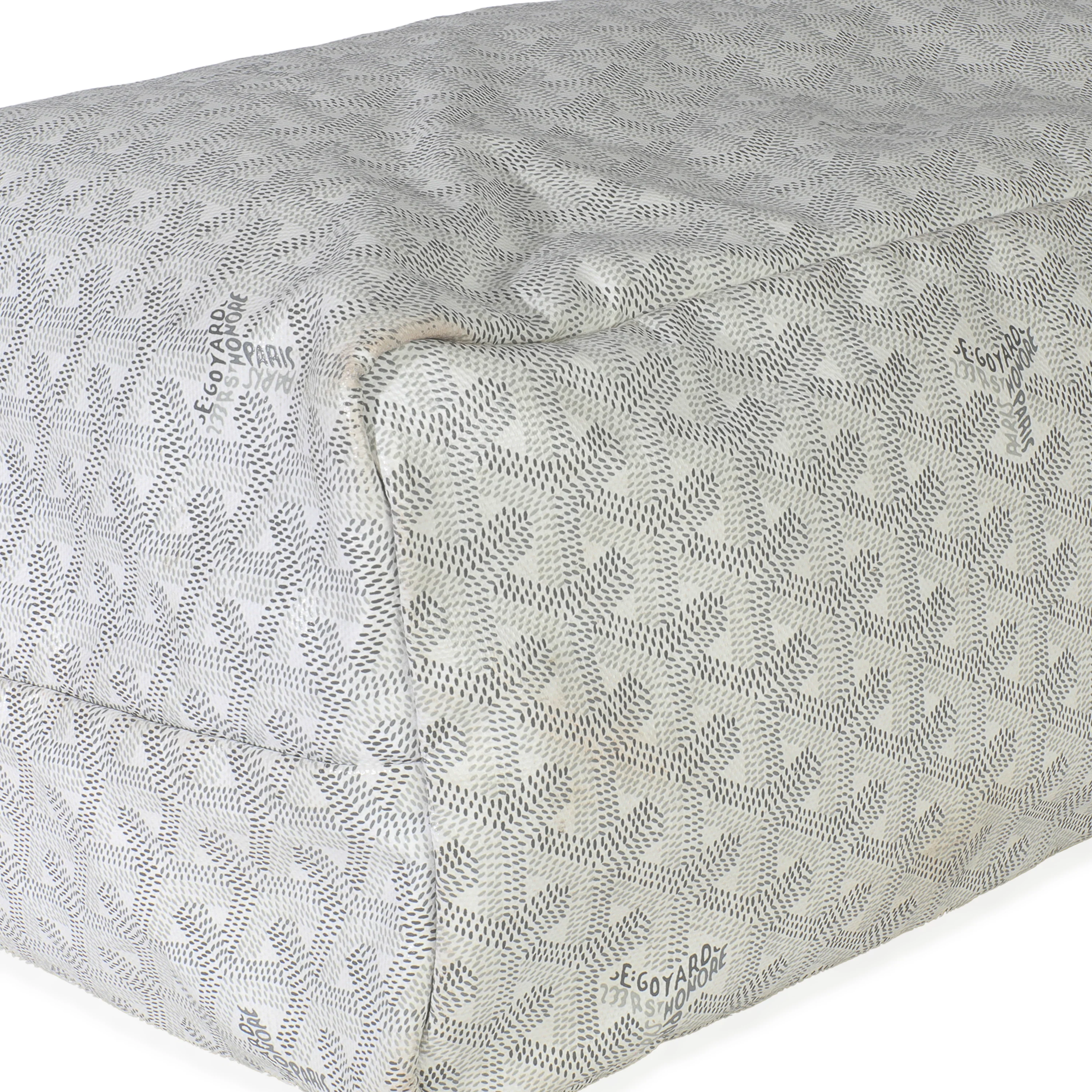 White Goyardine Canvas Saint Louis PM - Image 2