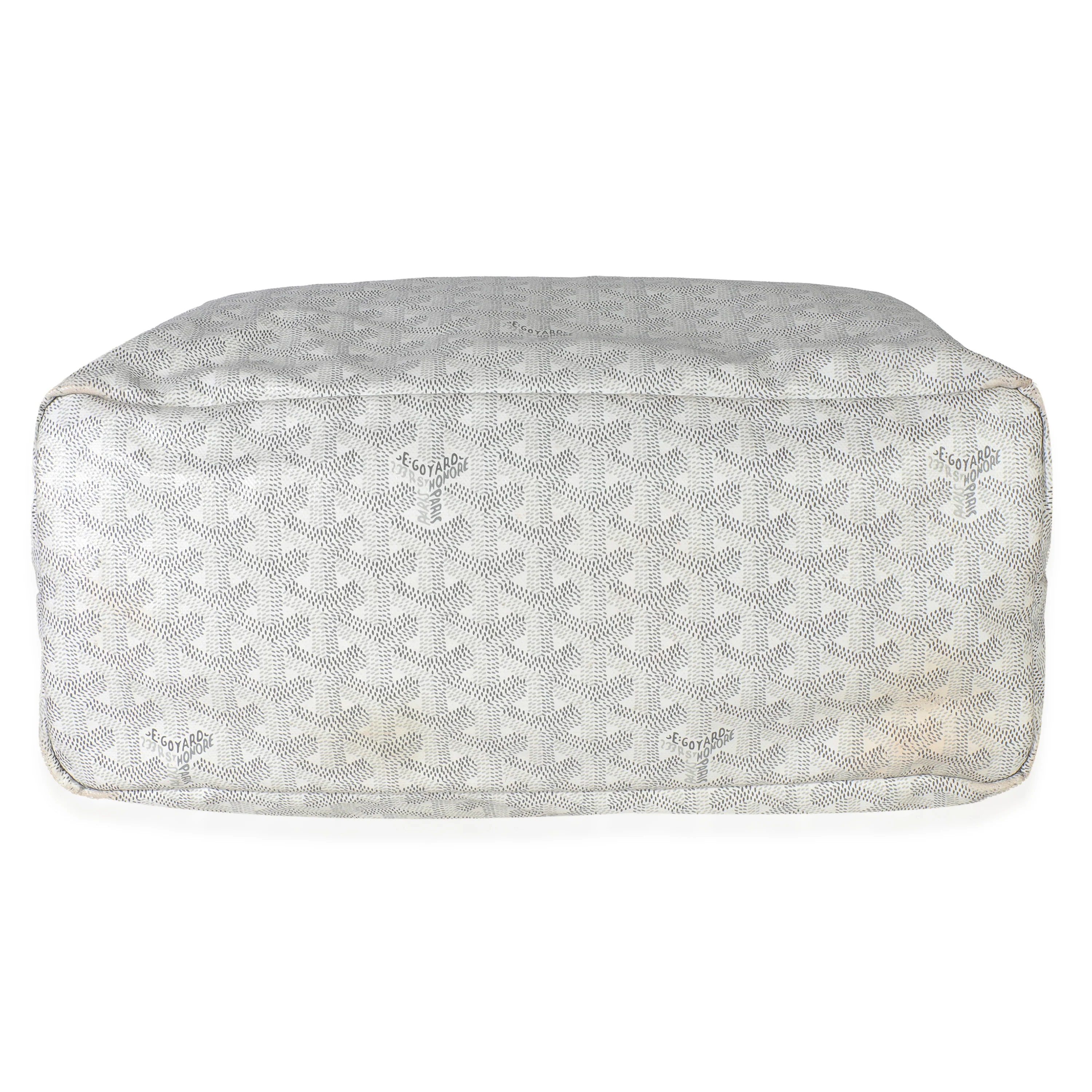 White Goyardine Canvas Saint Louis PM - Image 4