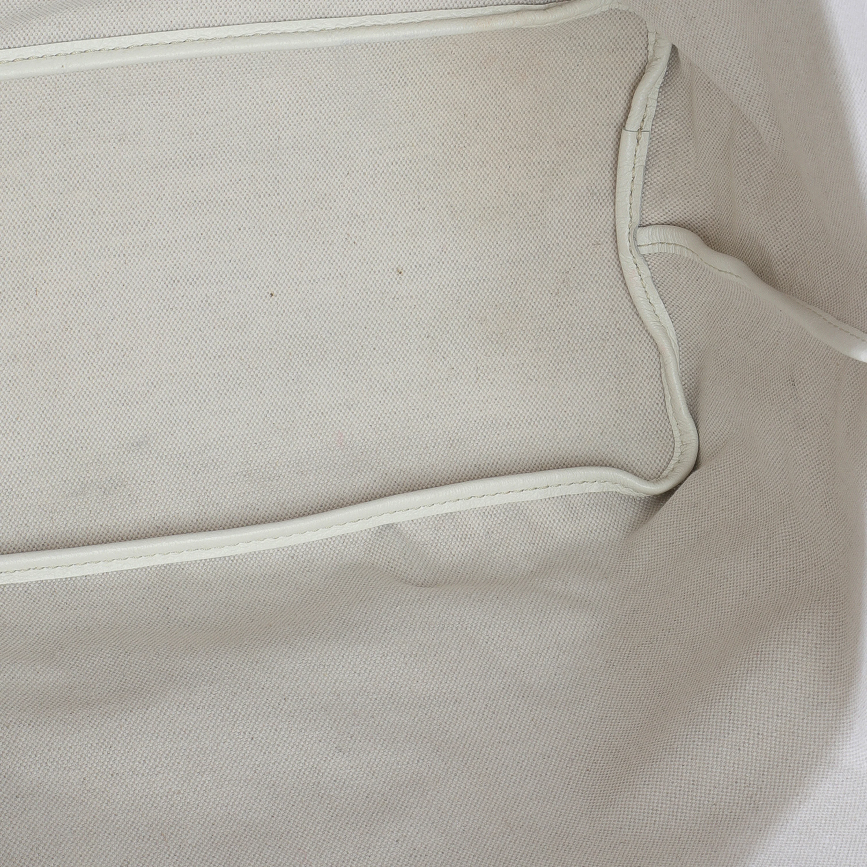 White Goyardine Canvas Saint Louis PM - Image 6