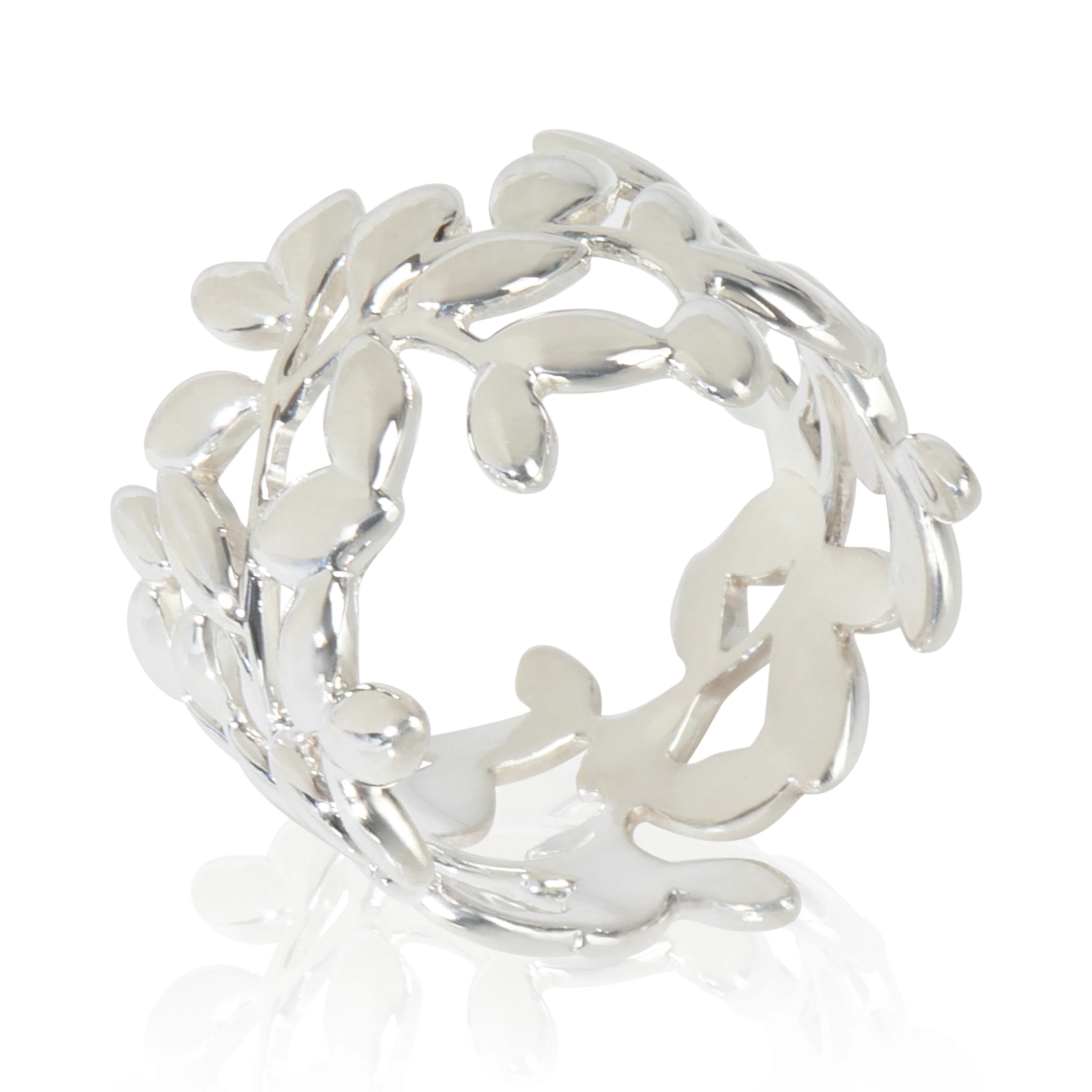 Sterling Silver Paloma Picasso Olive Leaf Ring - Image 3