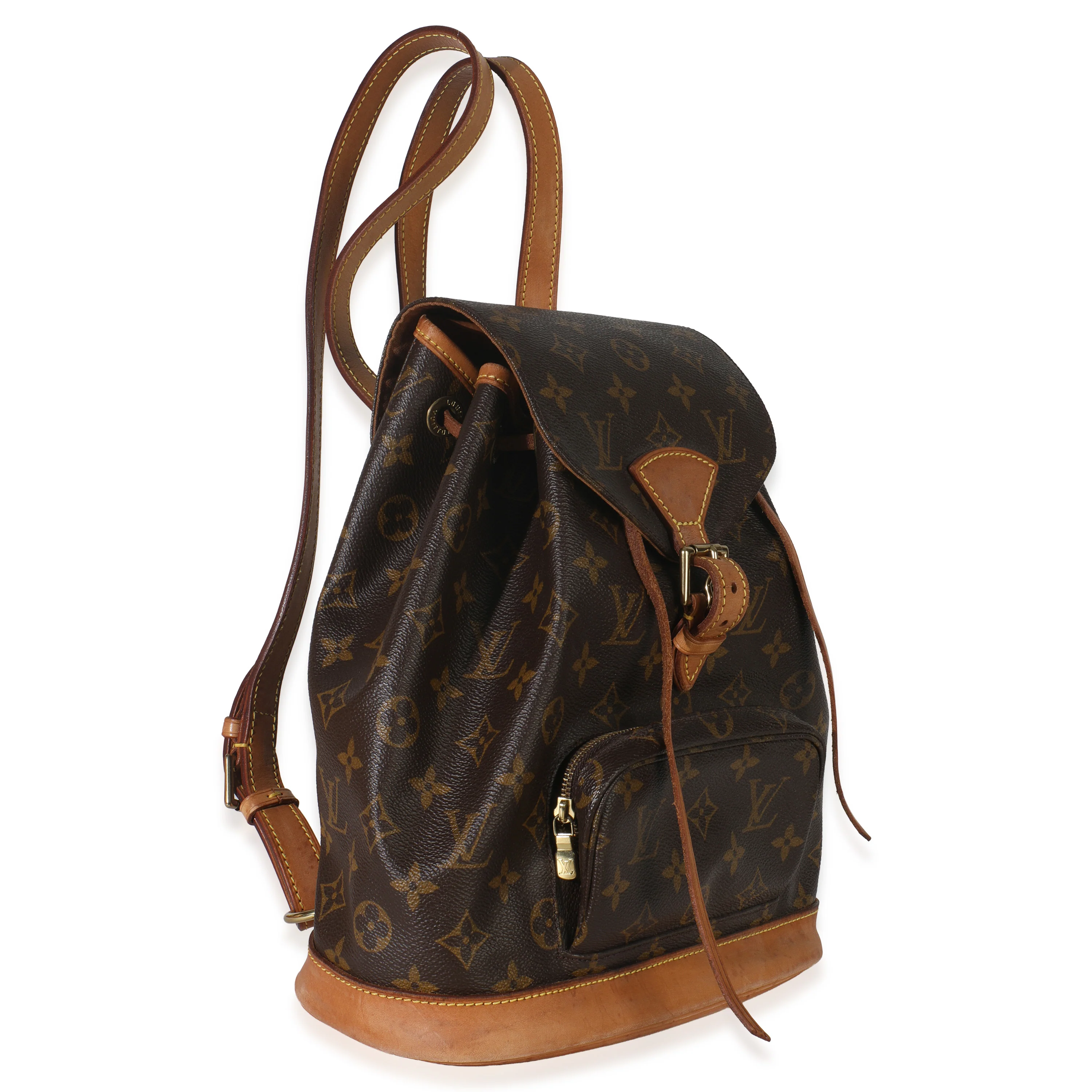 Vintage Monogram Canvas Montsouris Backpack MM - Image 3