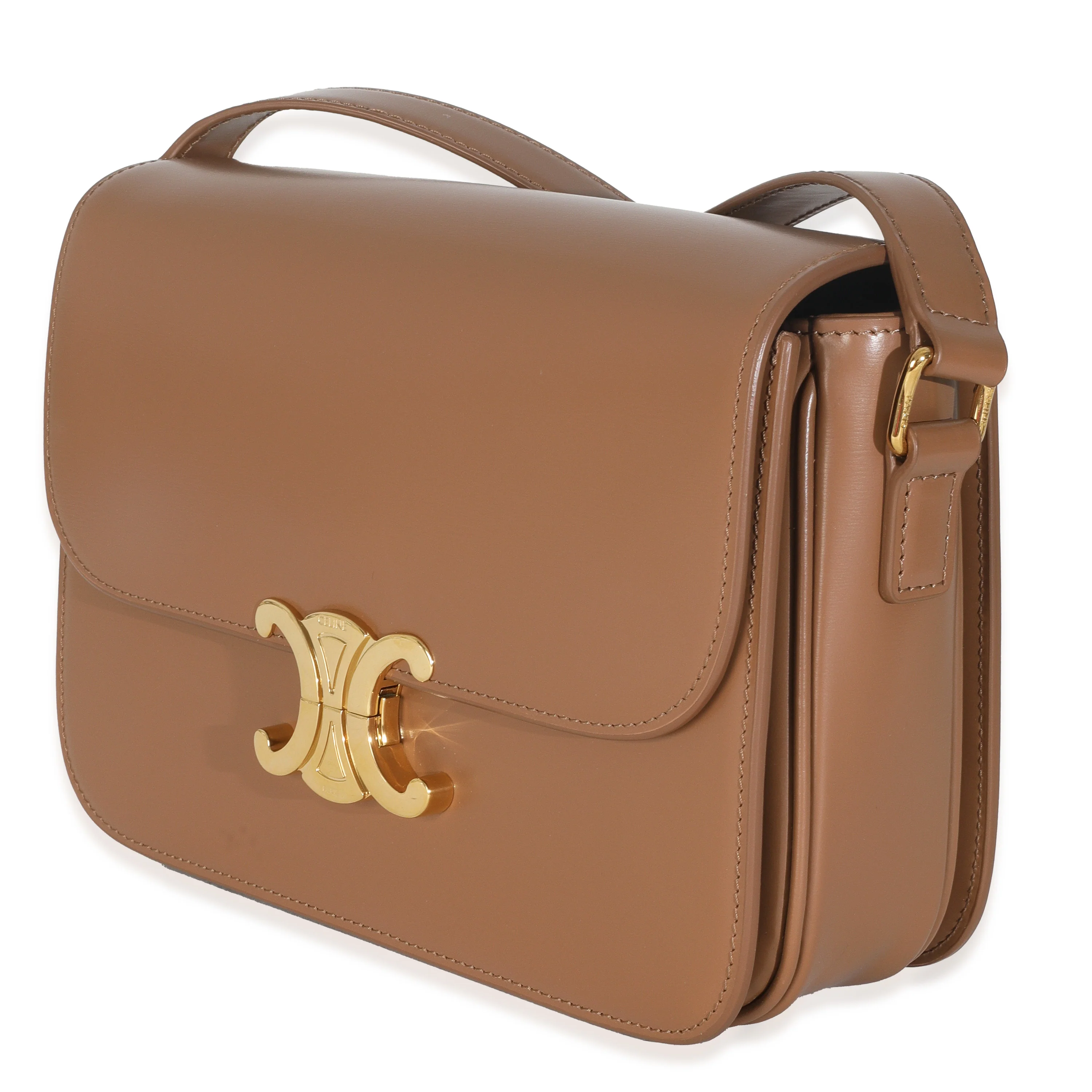 Bronze Calfskin Teen Triomphe Bag - Image 2