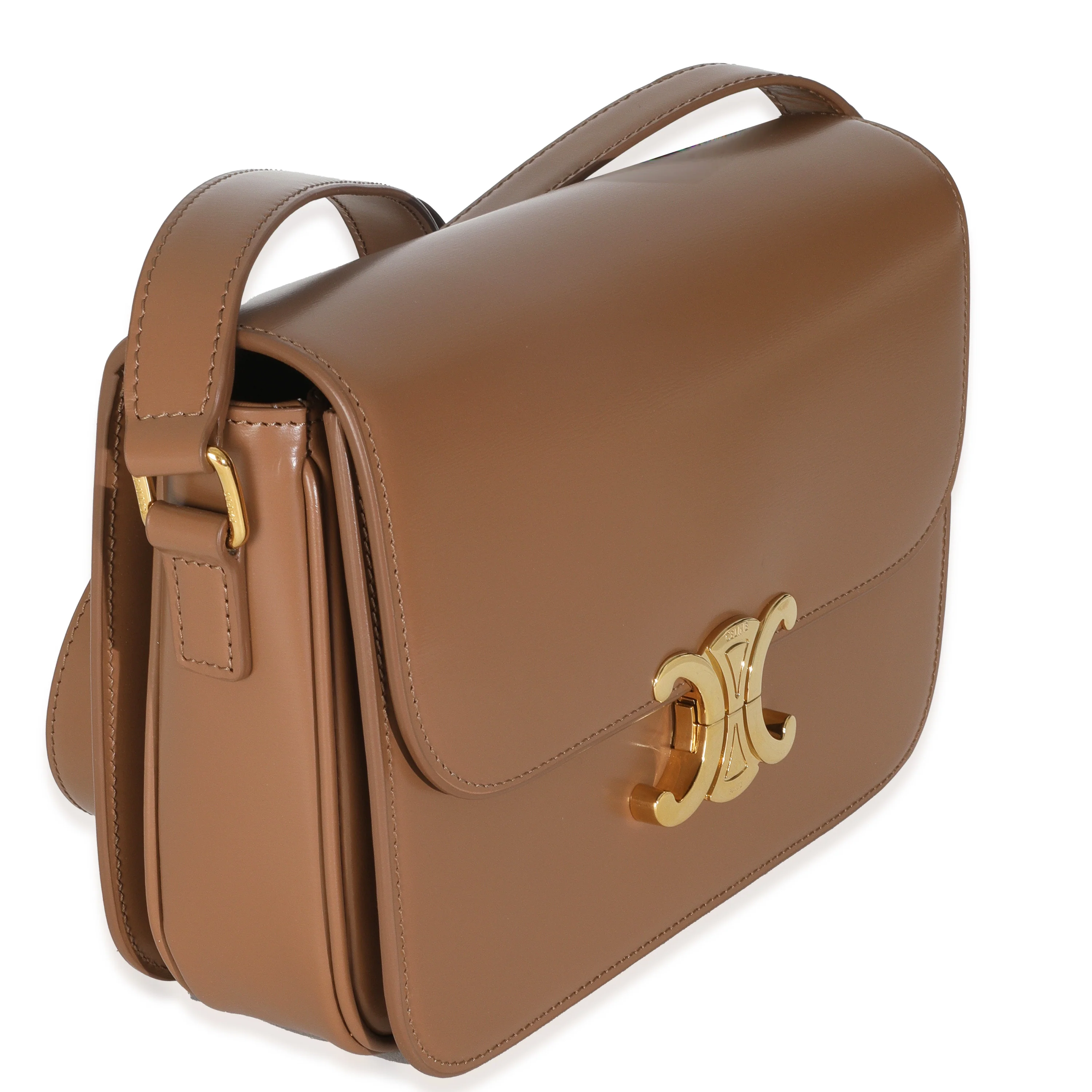 Bronze Calfskin Teen Triomphe Bag - Image 3