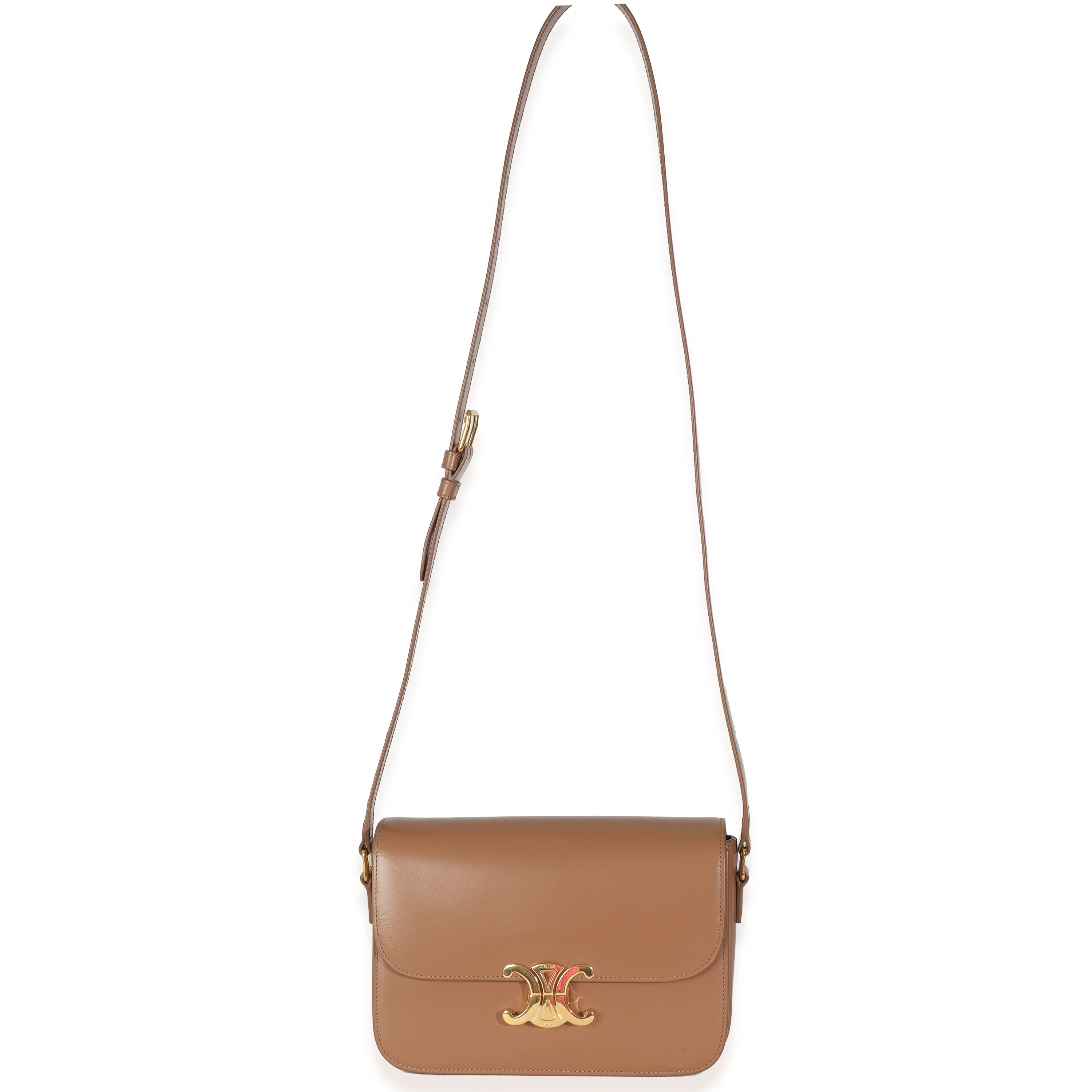 Bronze Calfskin Teen Triomphe Bag - Image 7