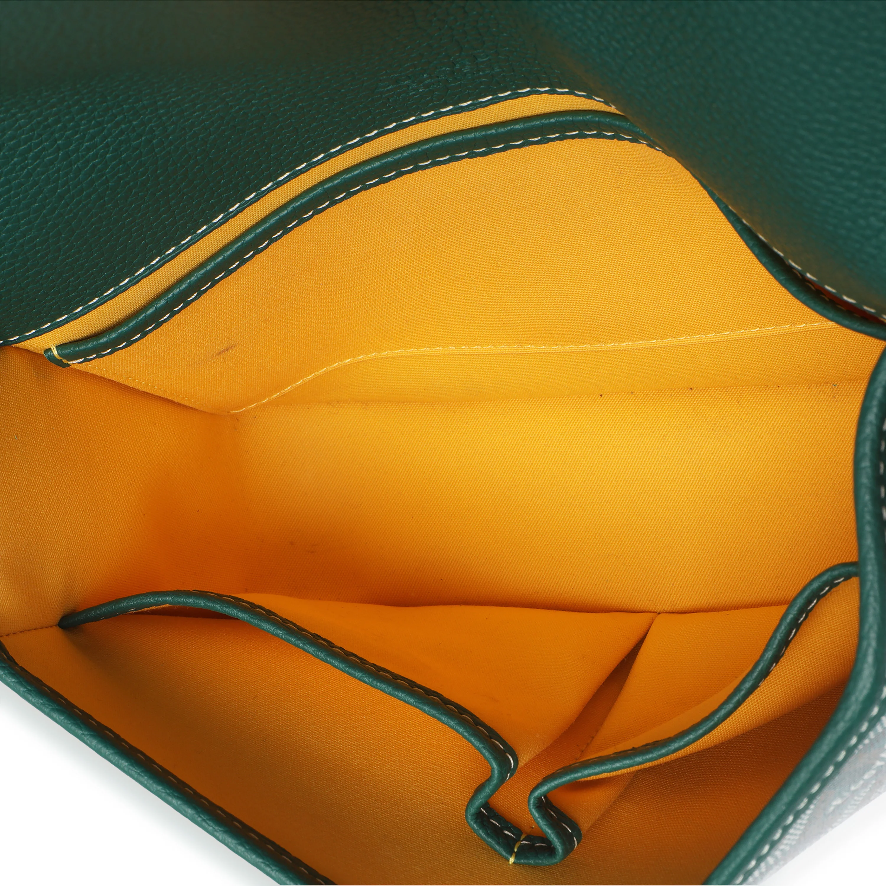 Green Goyardine Canvas Belvedere II PM - Image 9