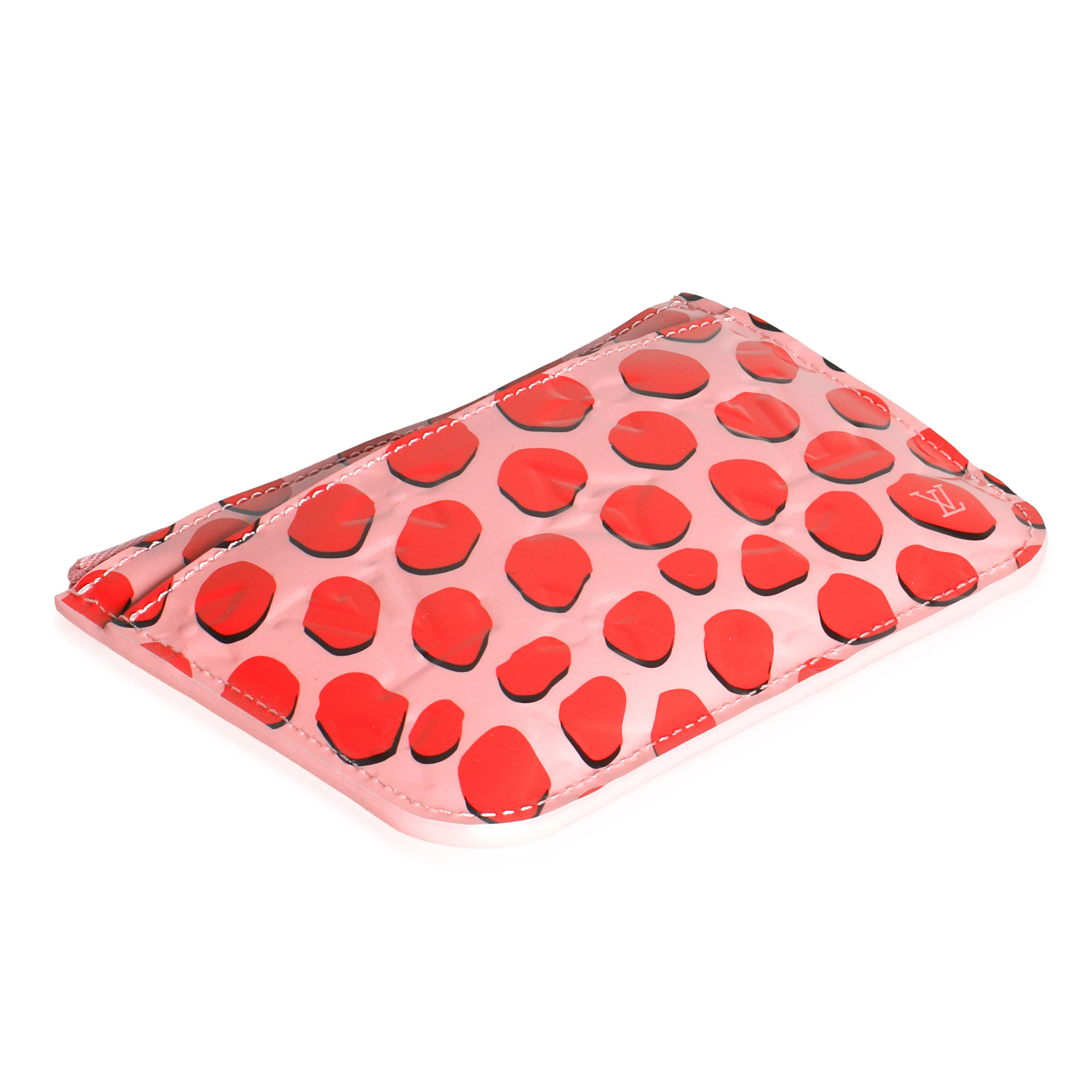 Pink Monogram Vernis Jungle Dots Pochette Cles Key Change Holder - Image 7