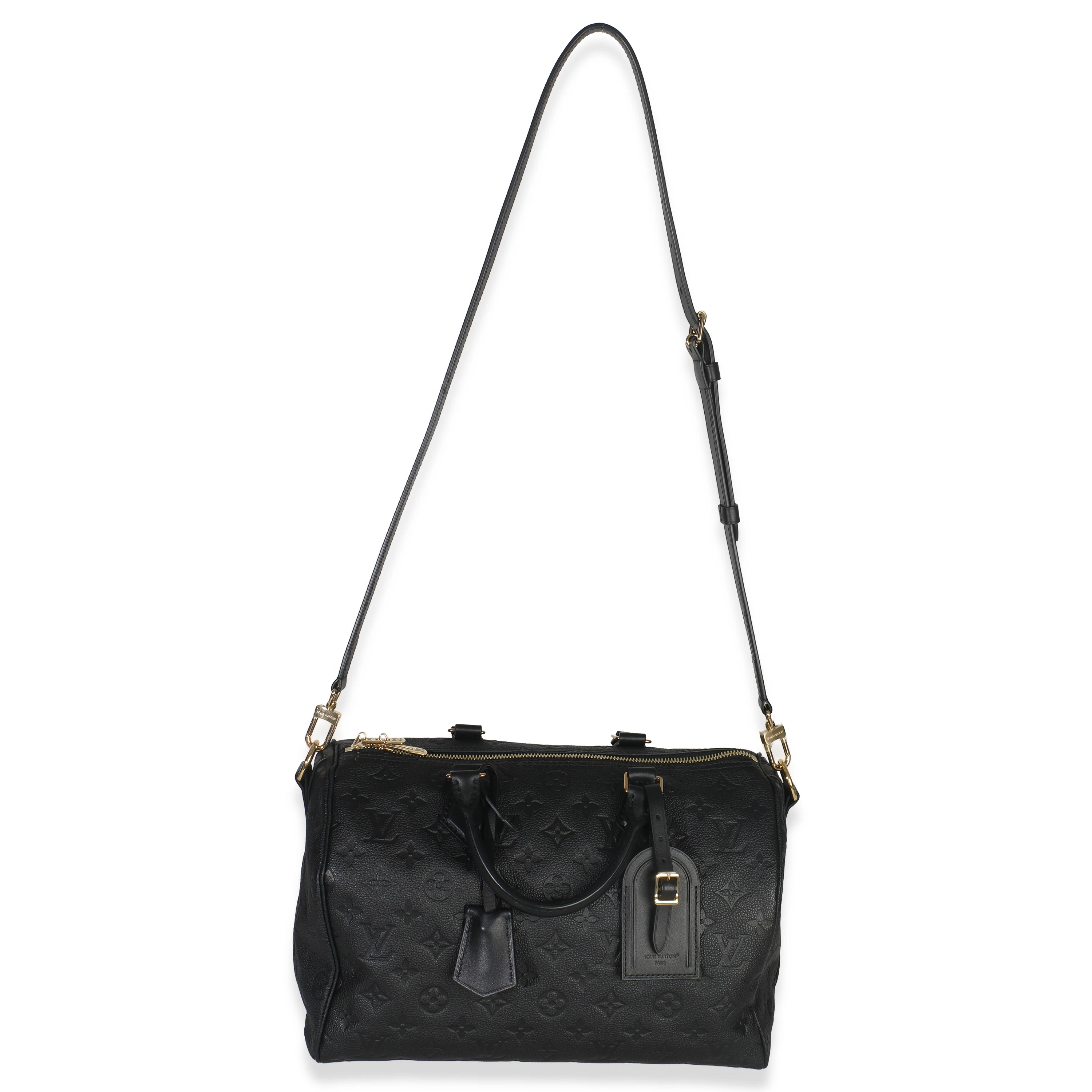 Black Monogram Empreinte Speedy Soft 30 - Image 10
