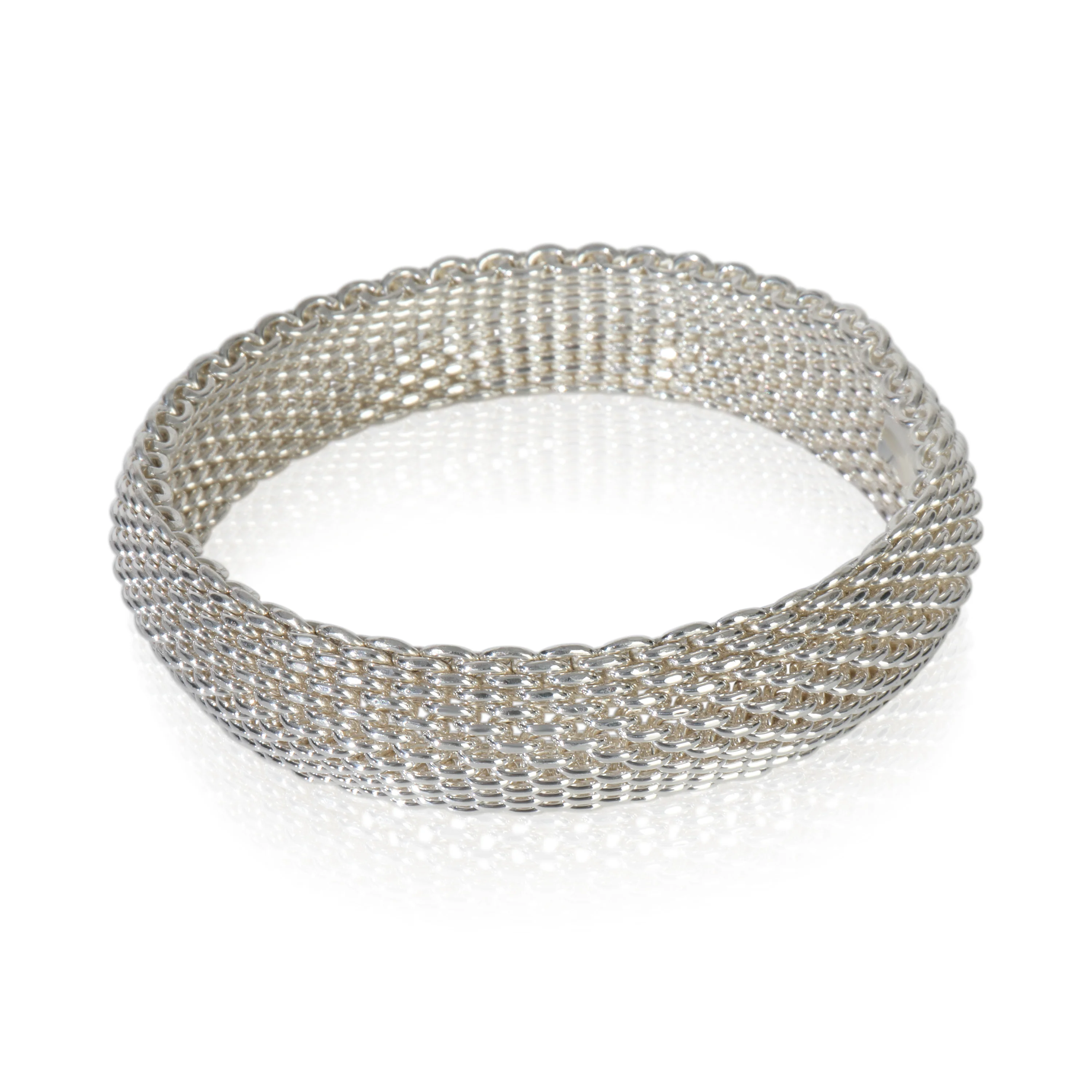 Sterling Silver Somerset Mesh Bracelet - Image 2