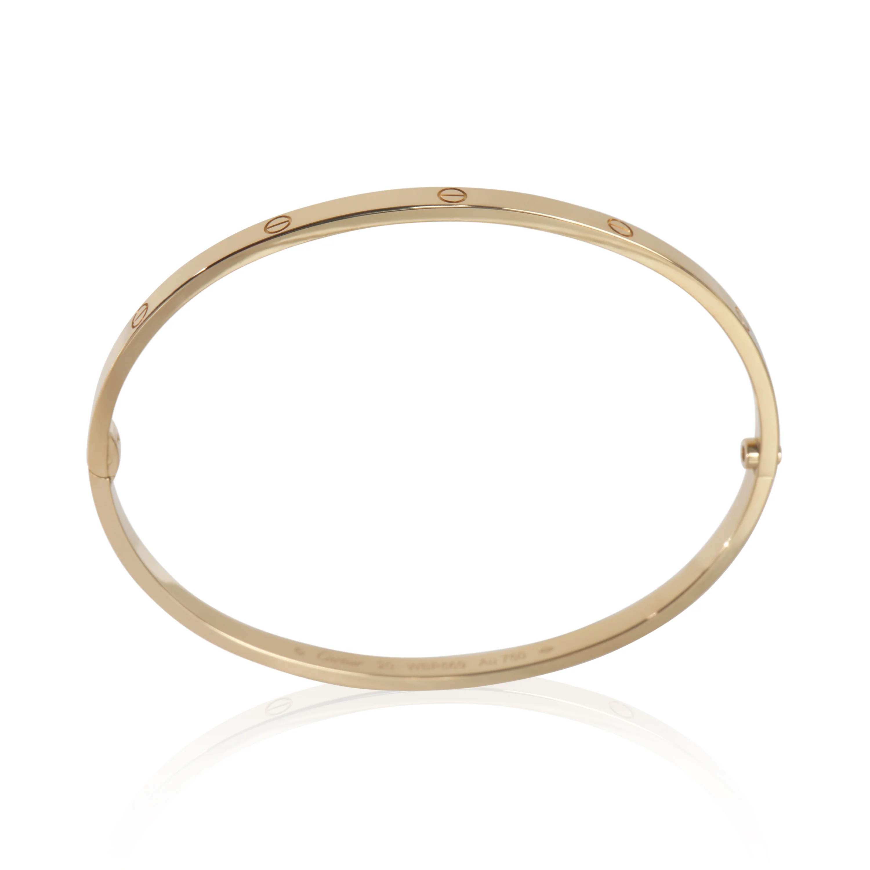 Yellow Gold  Small Model Love Bracelet - Image 6
