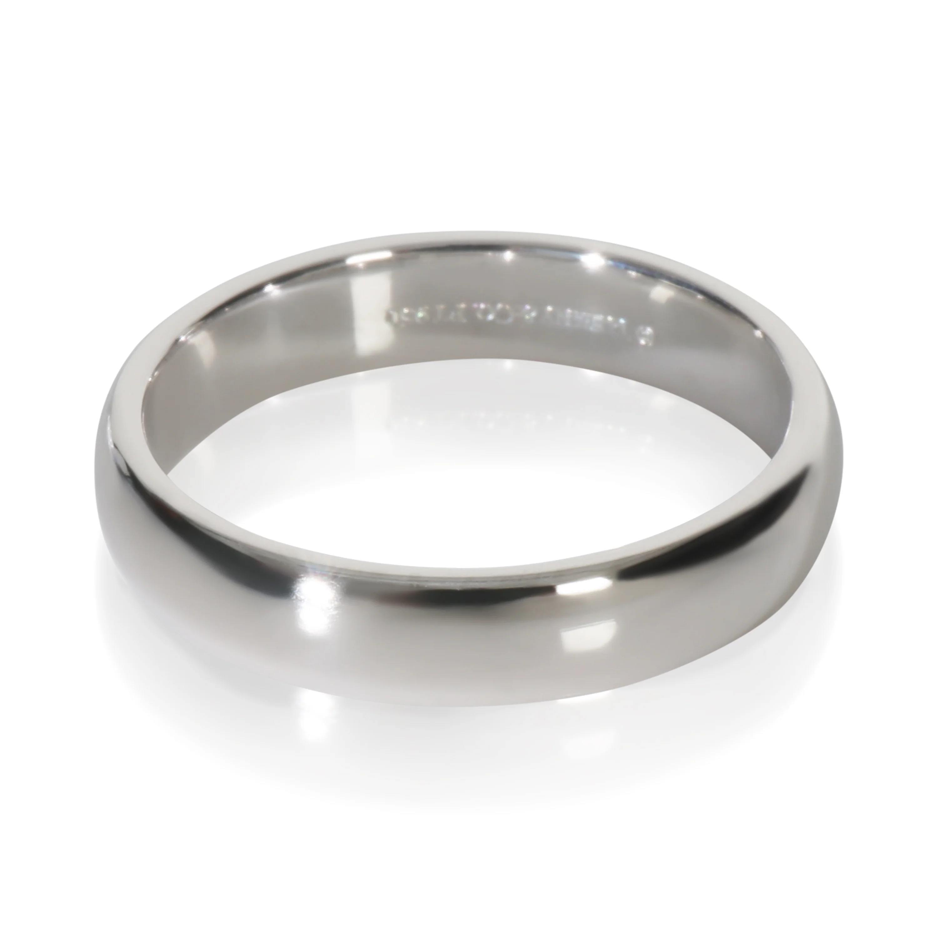 Platinum  Tiffany Forever 4.5mm Band