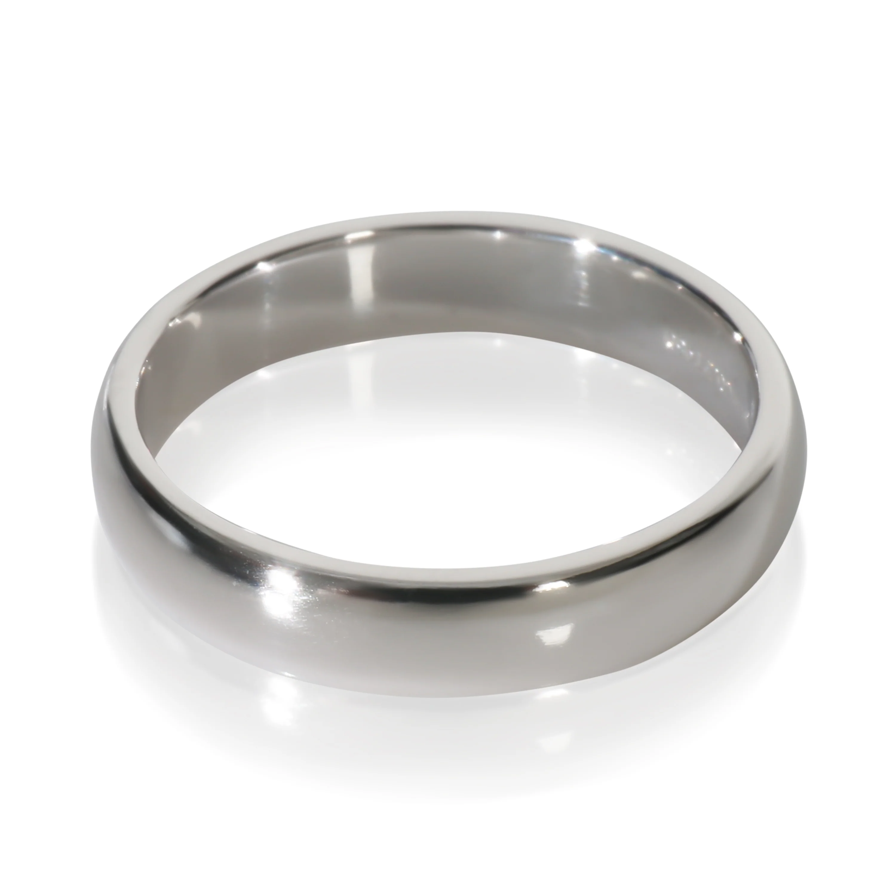 Platinum  Tiffany Forever 4.5mm Band - Image 2