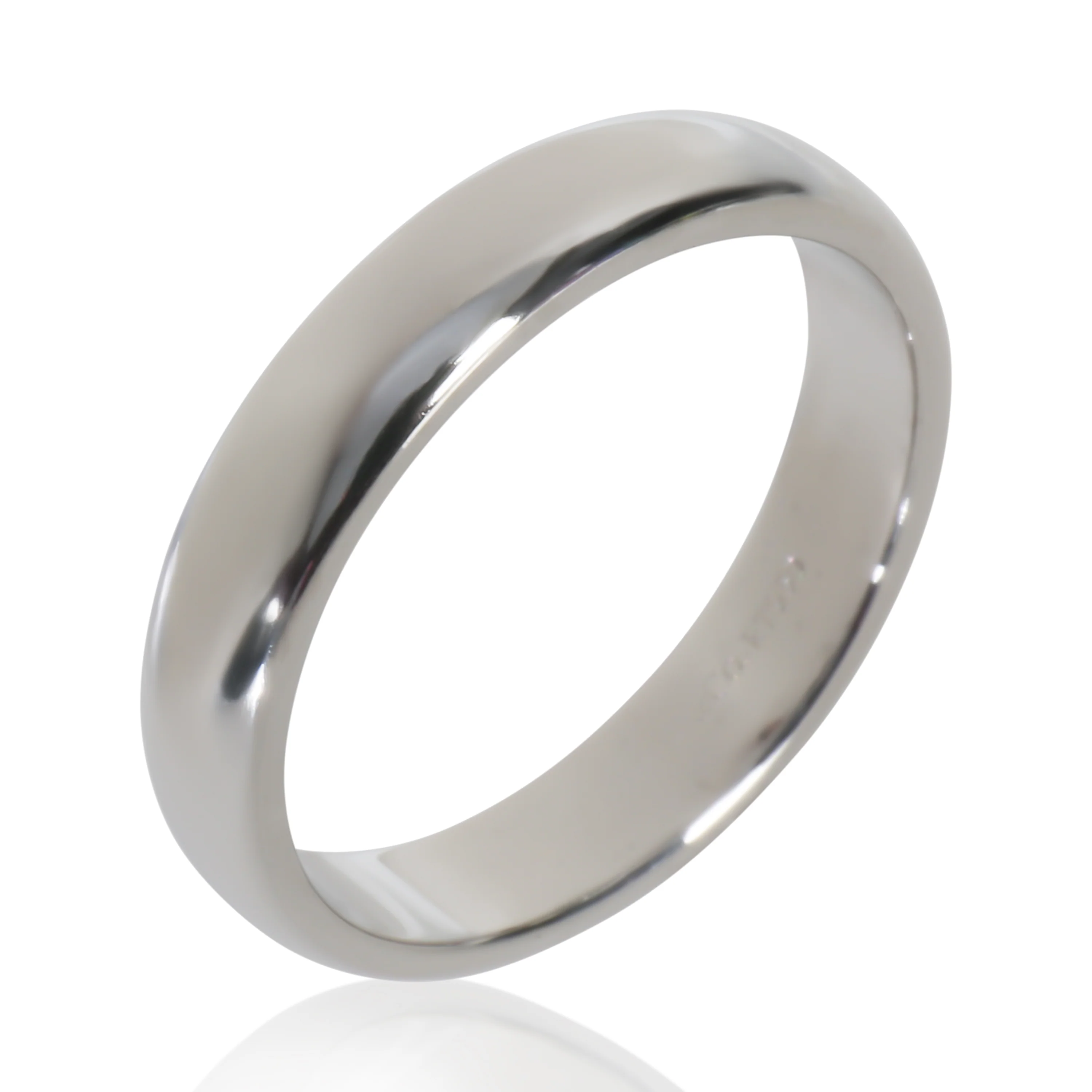 Platinum  Tiffany Forever 4.5mm Band - Image 3