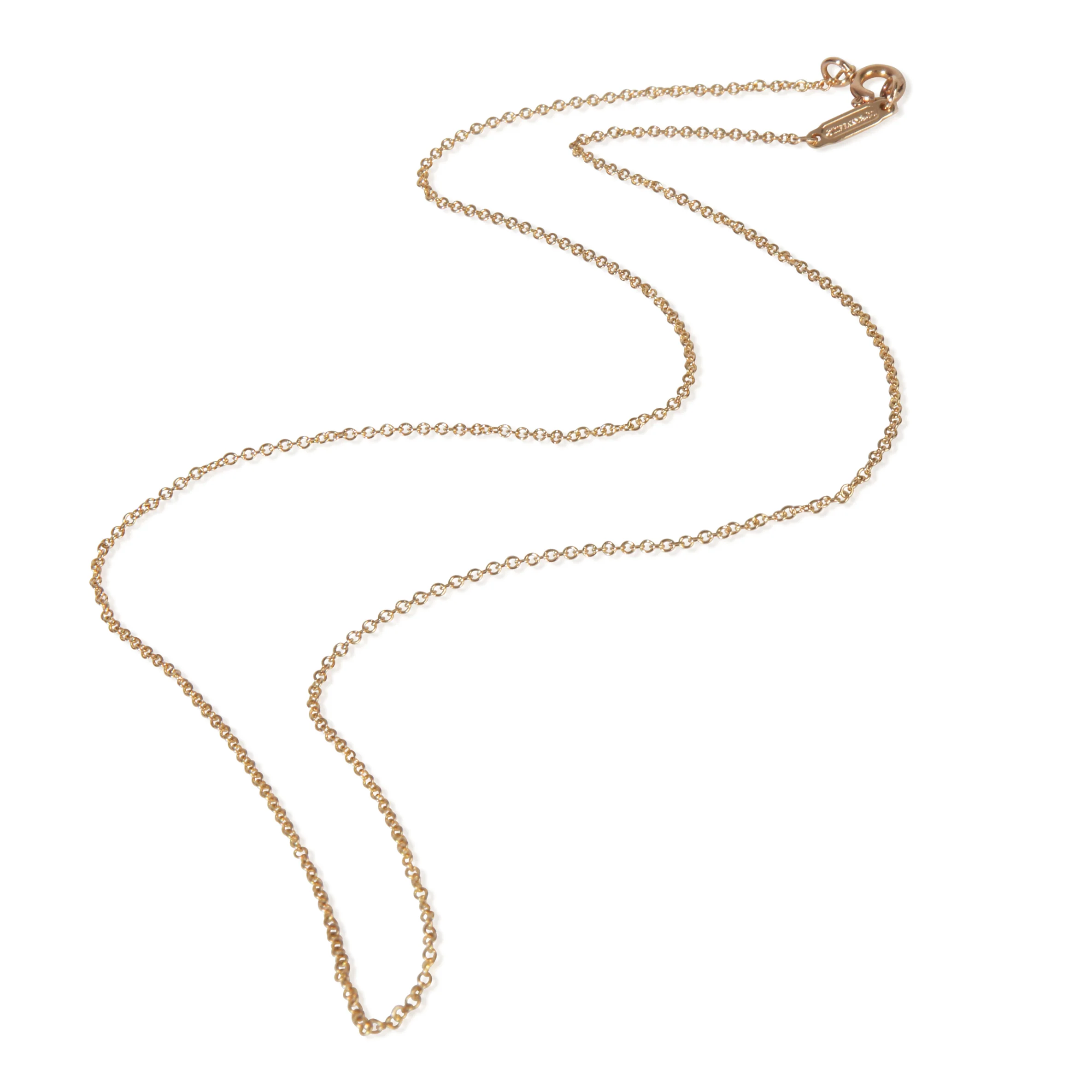 Rose Gold Cable Chain Necklace - Image 3