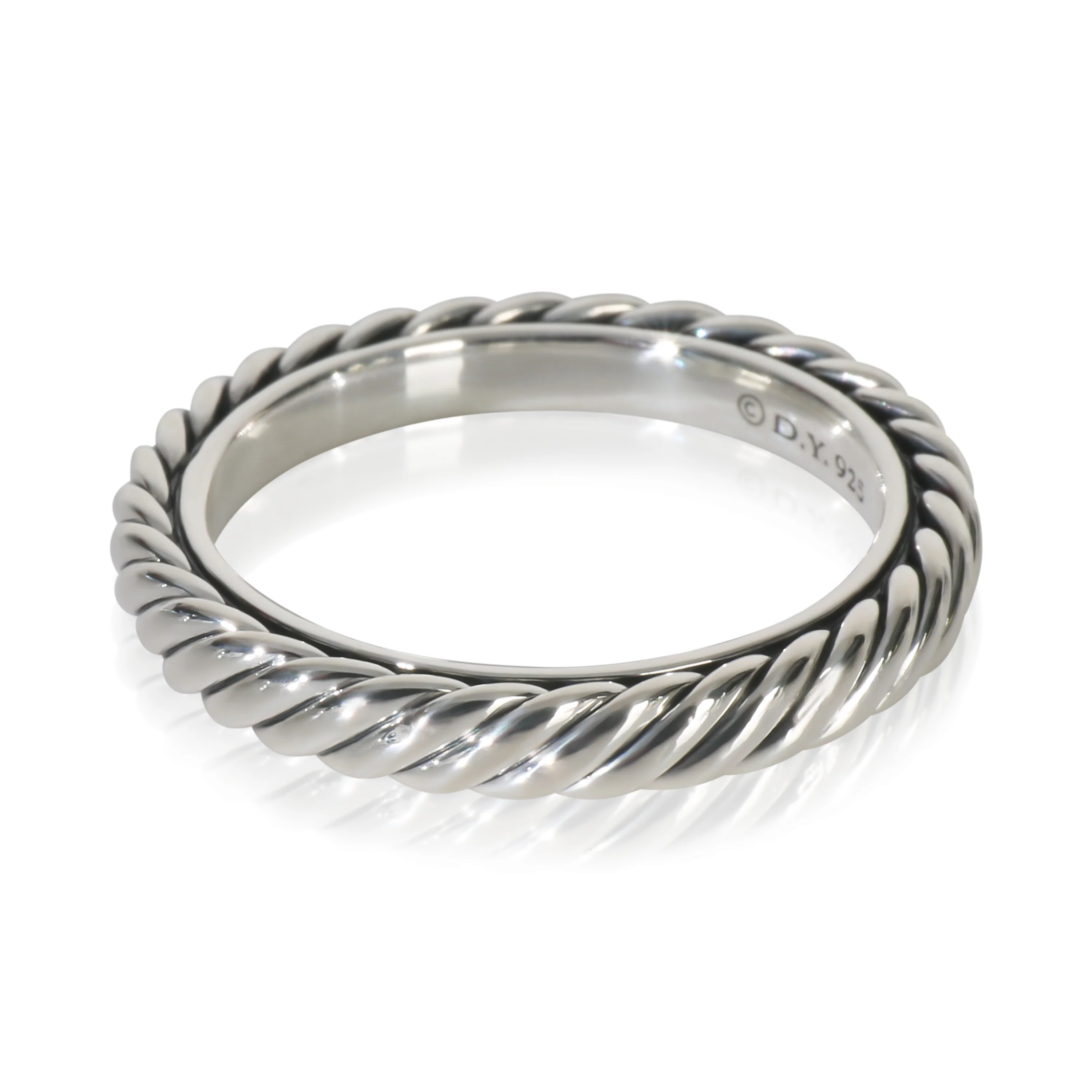 Sterling Silver  Cable Ring - Image 2