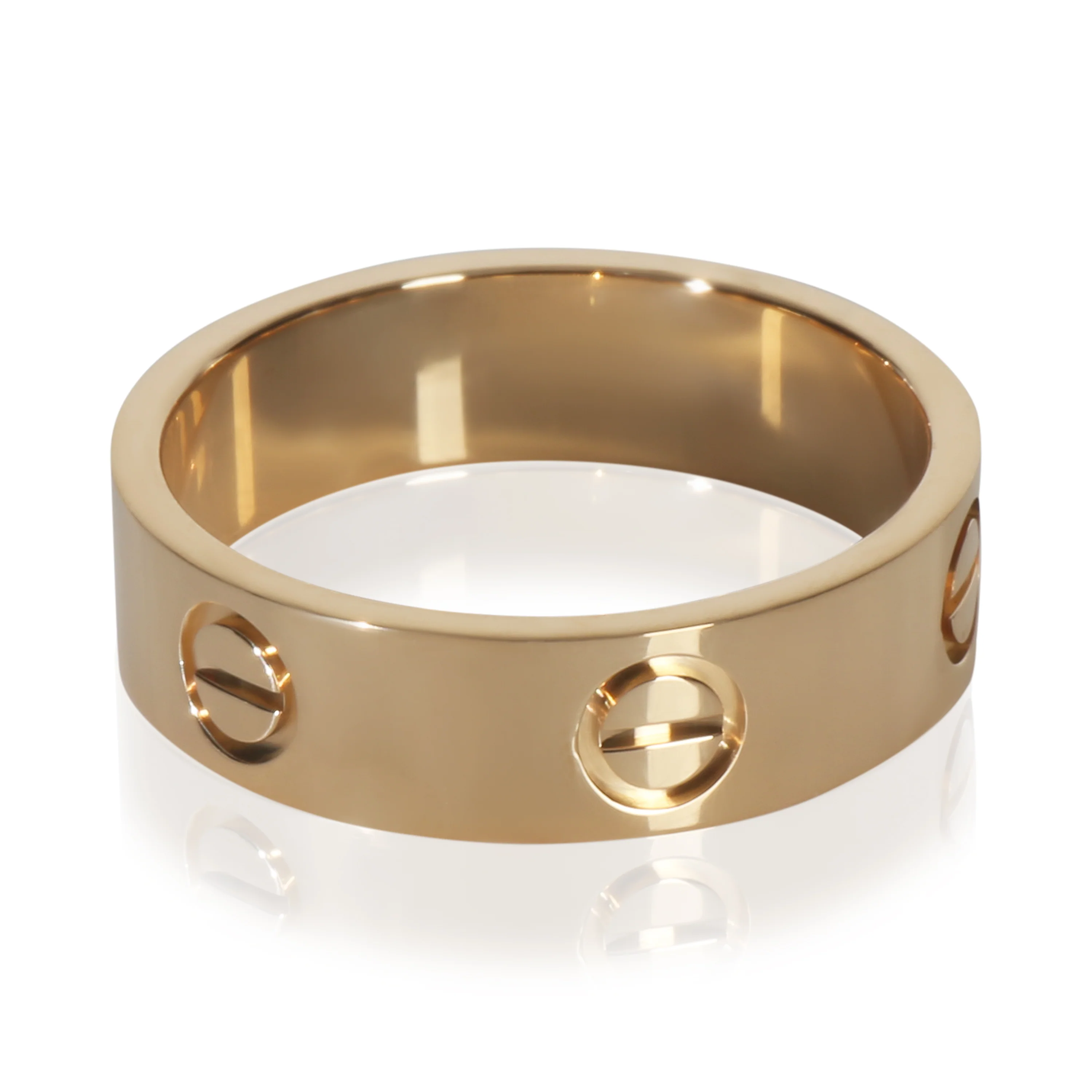 Yellow Gold  Love Ring - Image 3