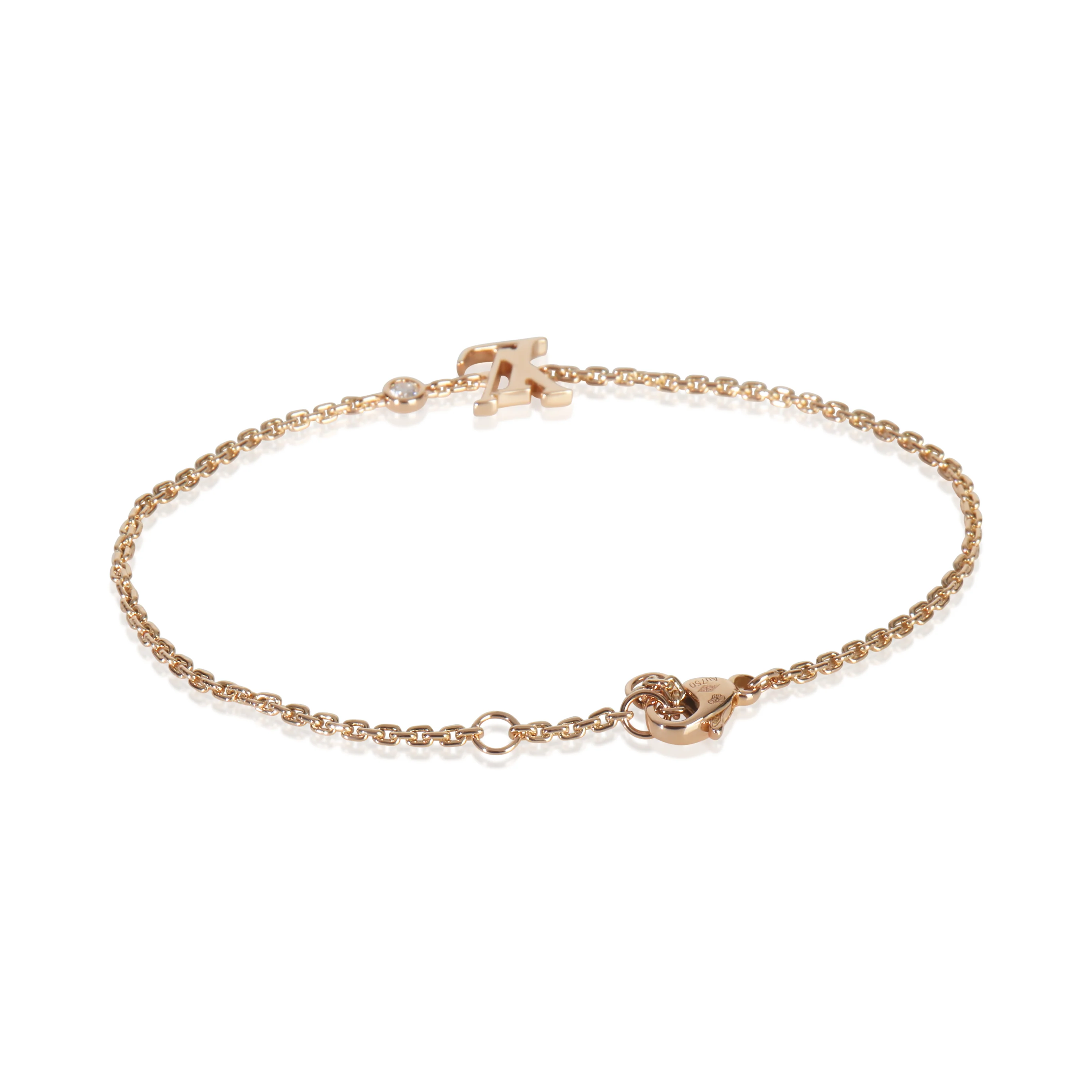 Rose Gold Diamond Idylle Blossom LV Bracelet - Image 3