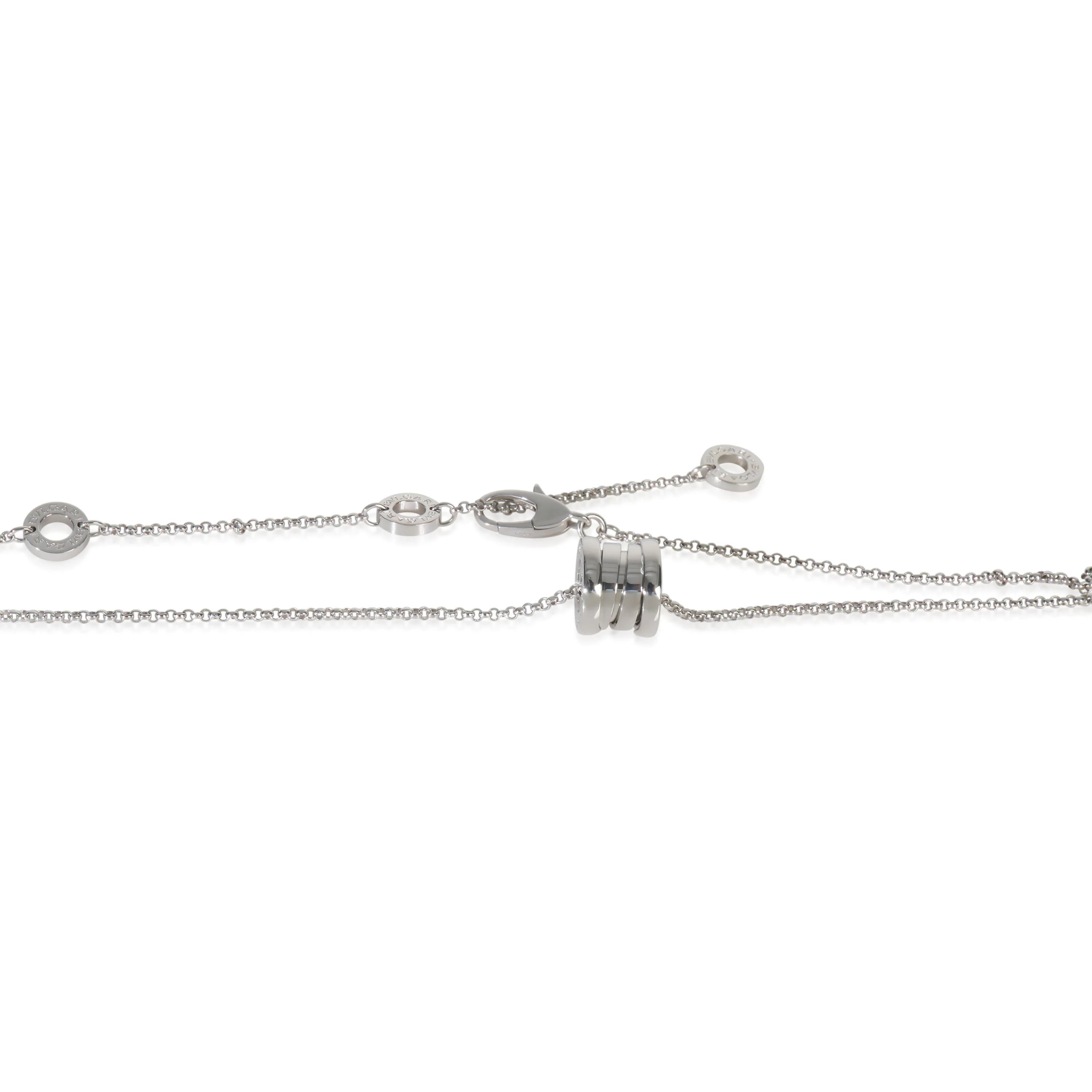 White Gold  Mini B.zero1 Necklace - Image 2