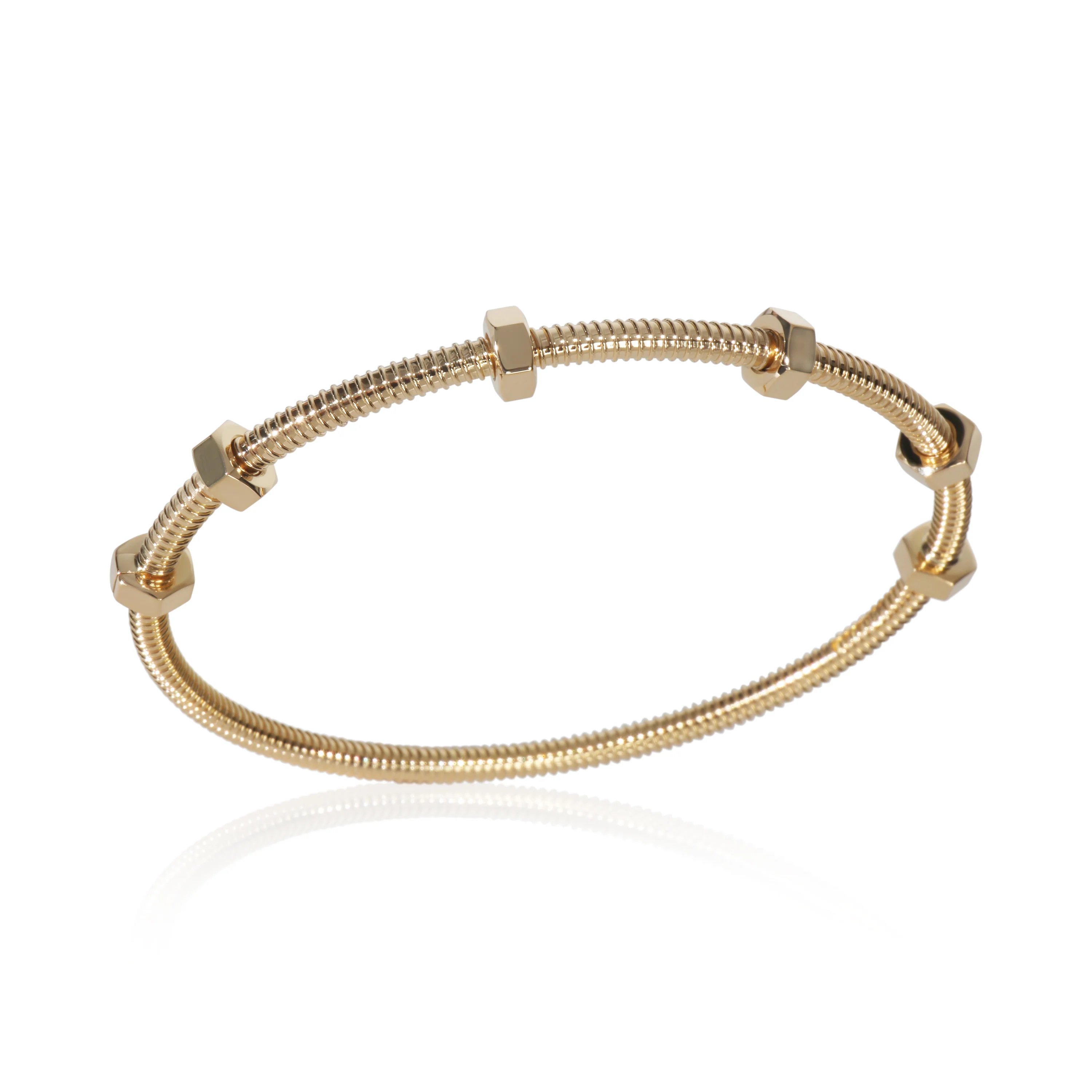 Yellow Gold  Ecrou Bracelet - Image 4