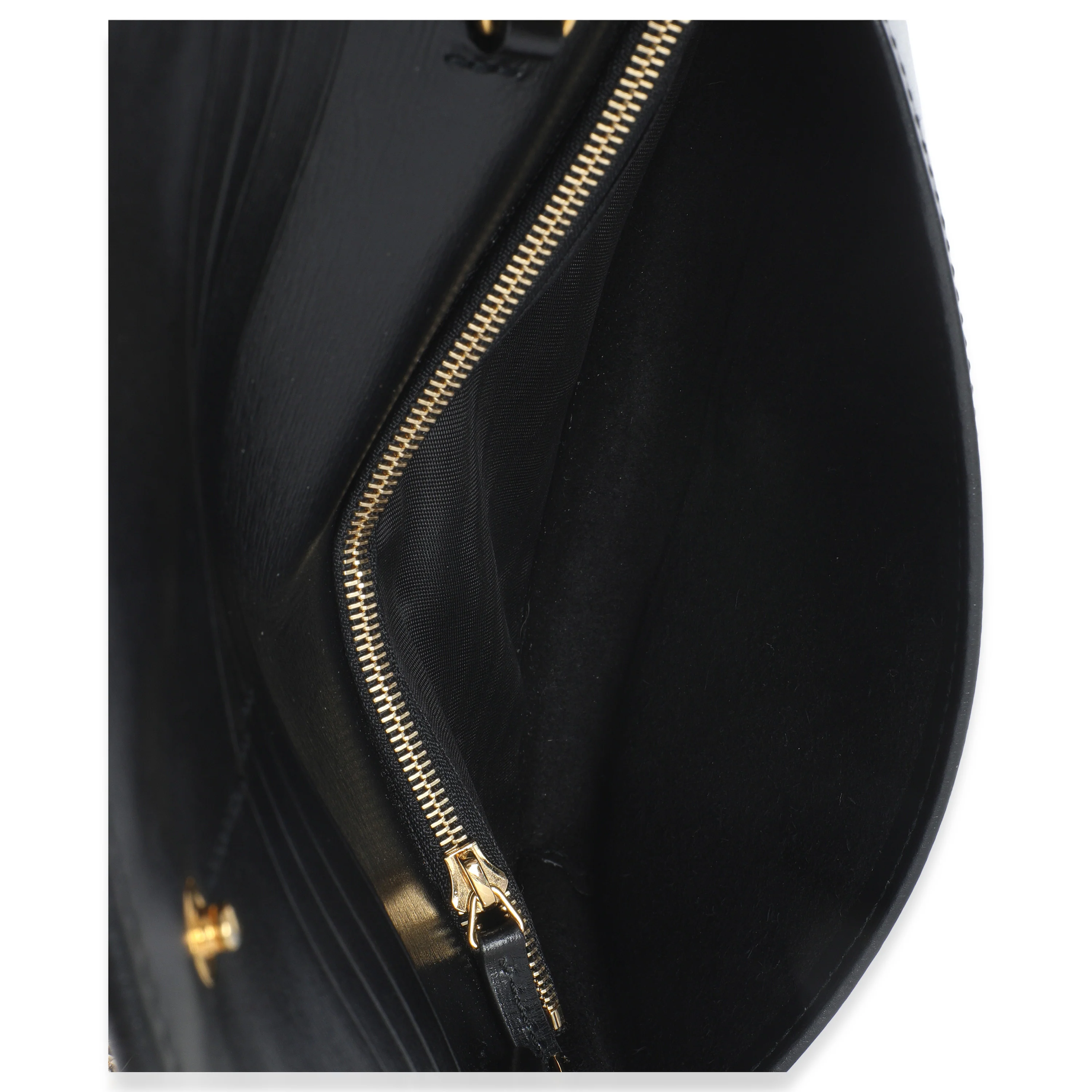 Black Azalea Calfskin Horsebit 1955 Wallet On Chain - Image 8