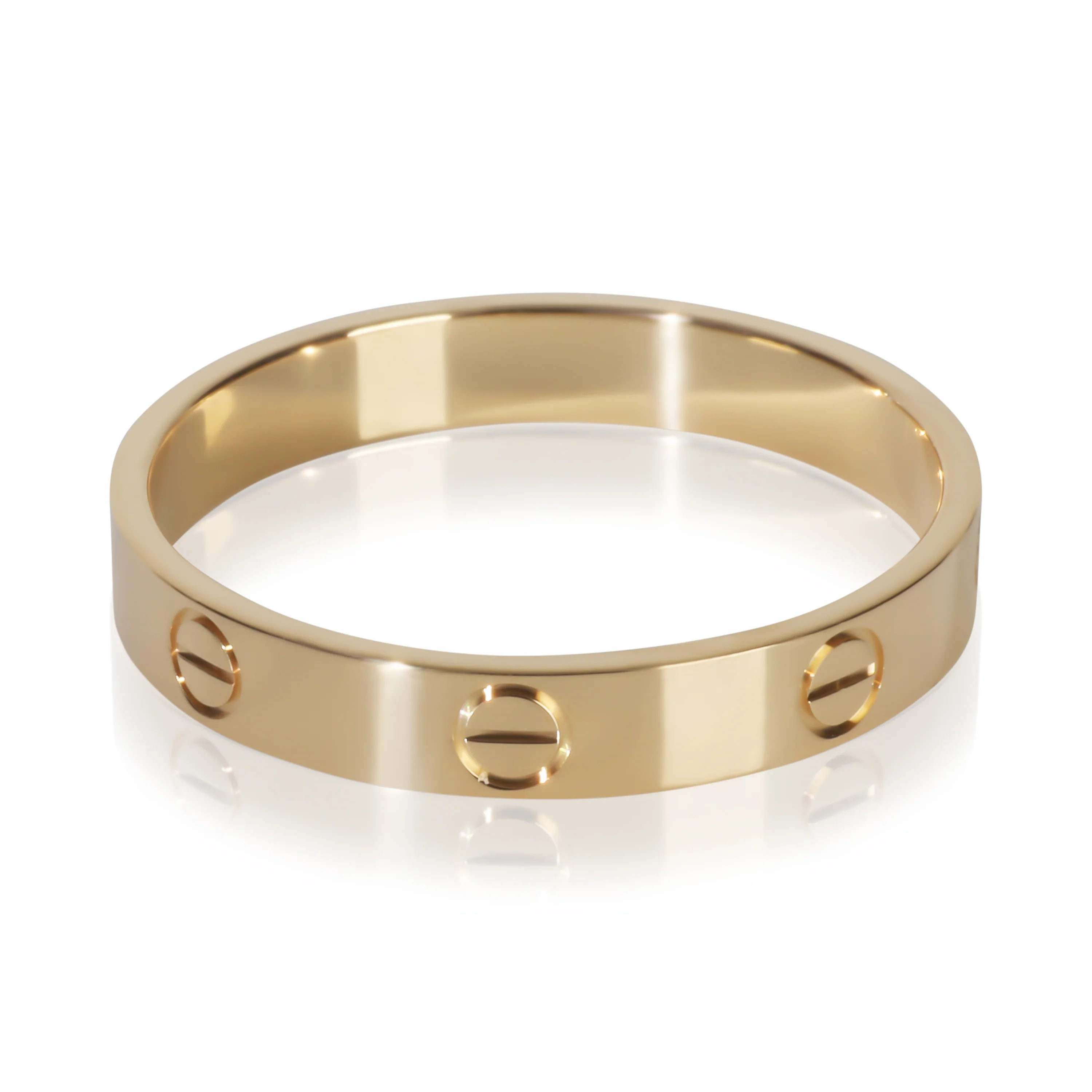 Yellow Gold  Small Model Love Ring - Image 3