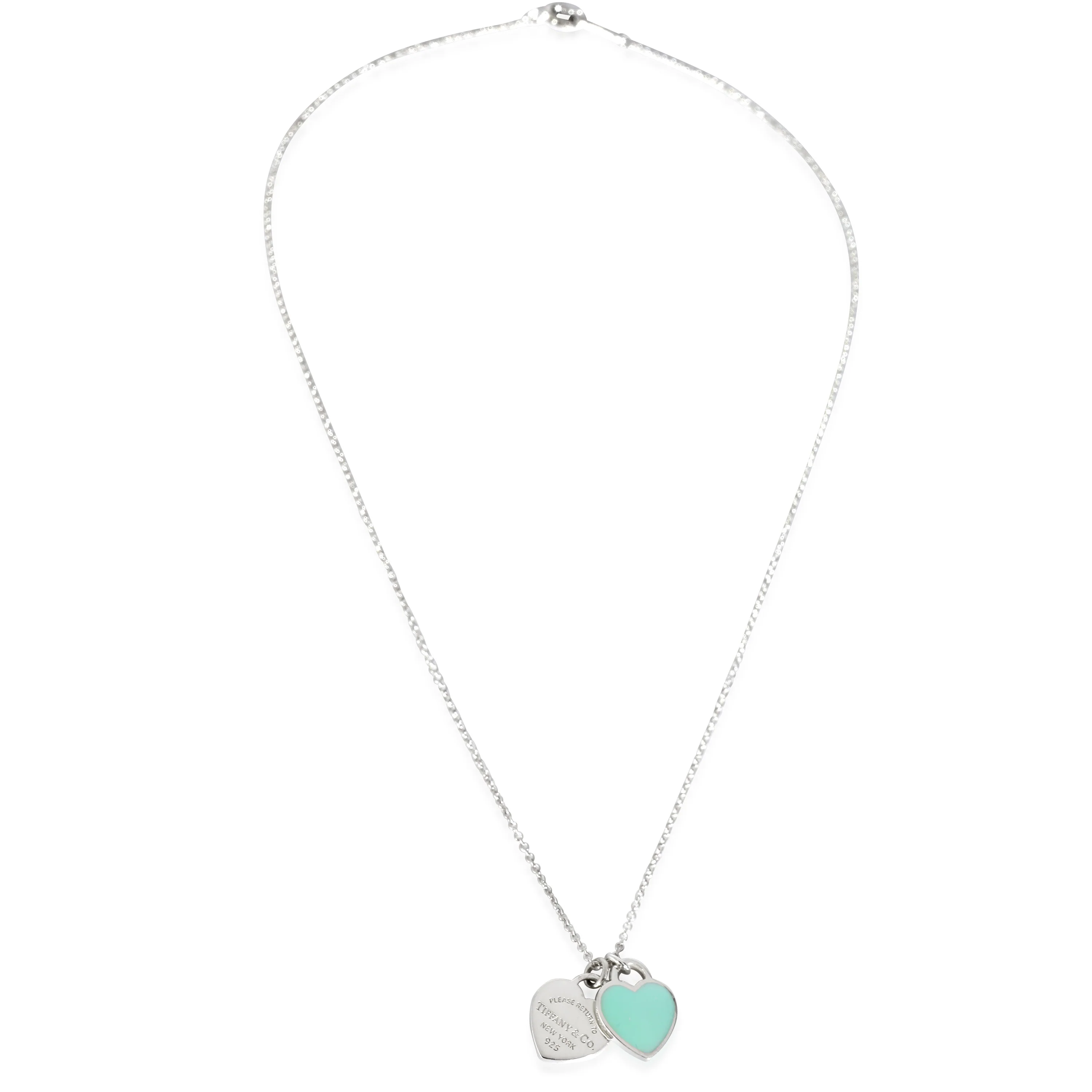 Sterling Silver  Return To Tiffany Mini Heart Pendant - Image 2