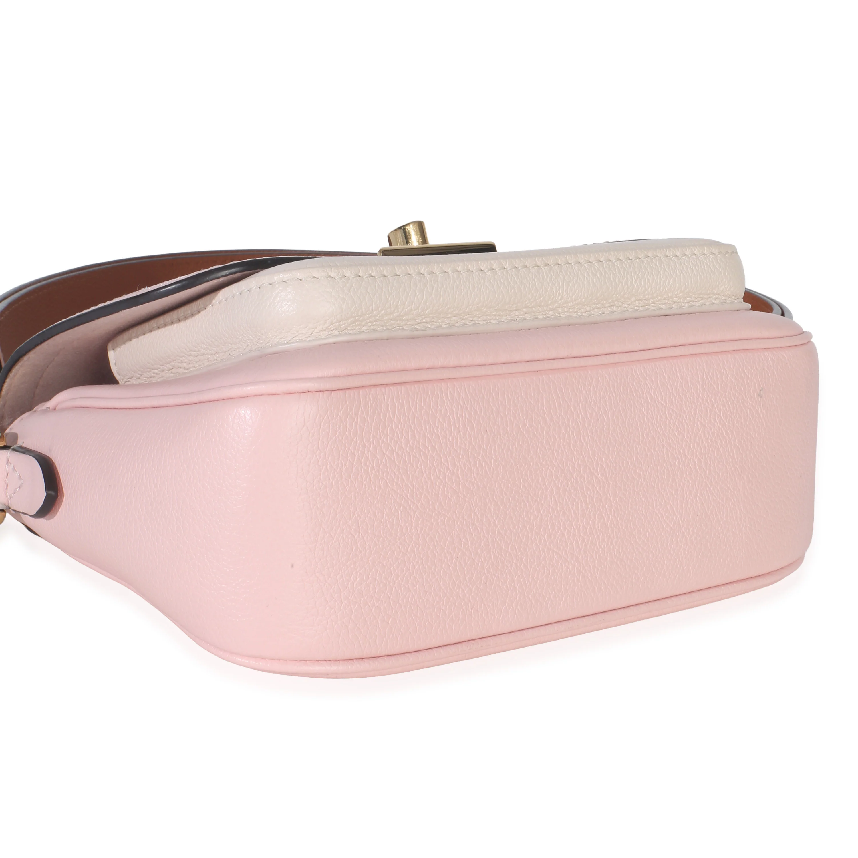 Rose Water Grained Calfskin Lockme Tender - Image 5