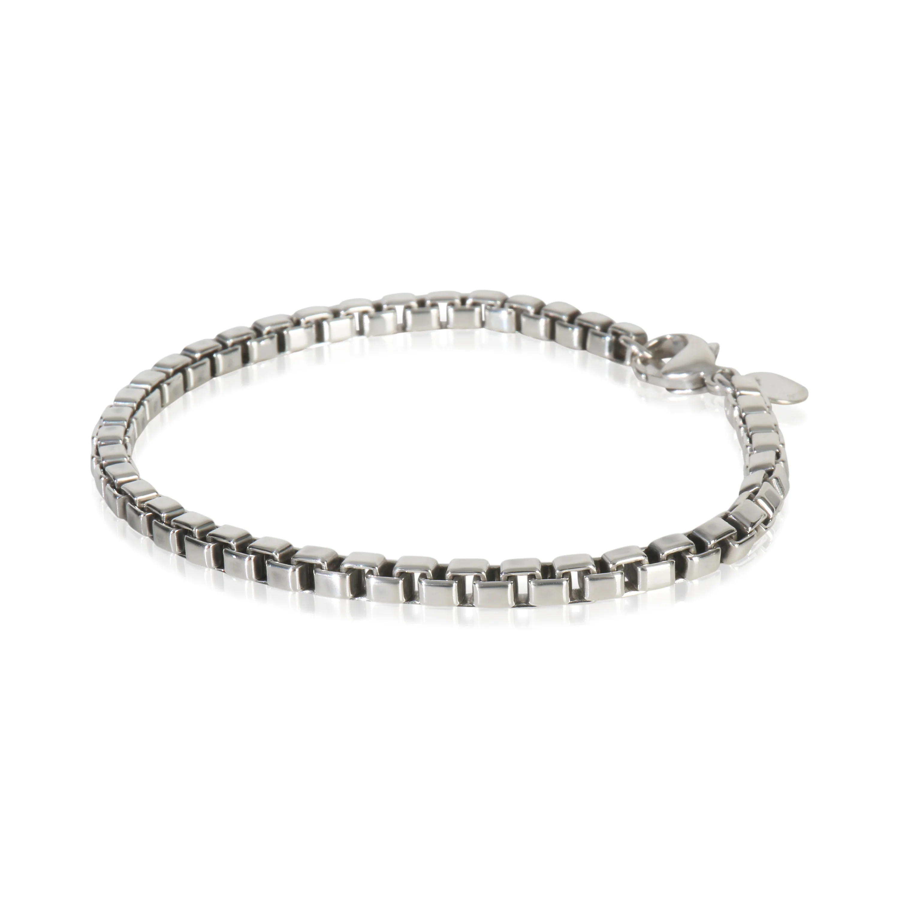 Sterling Silver  Venetian Link Bracelet - Image 2