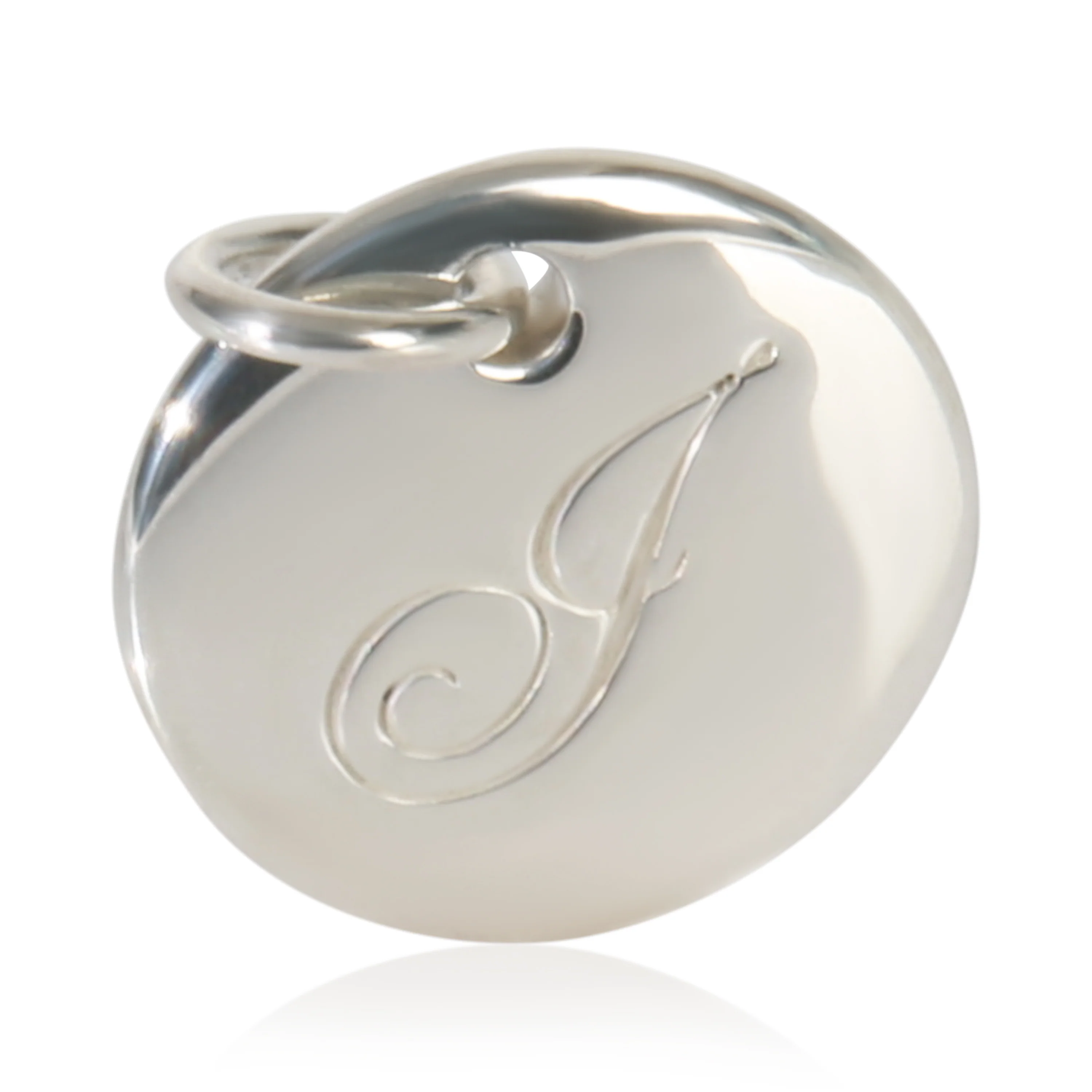 Sterling Silver  Notes Initial J Charm