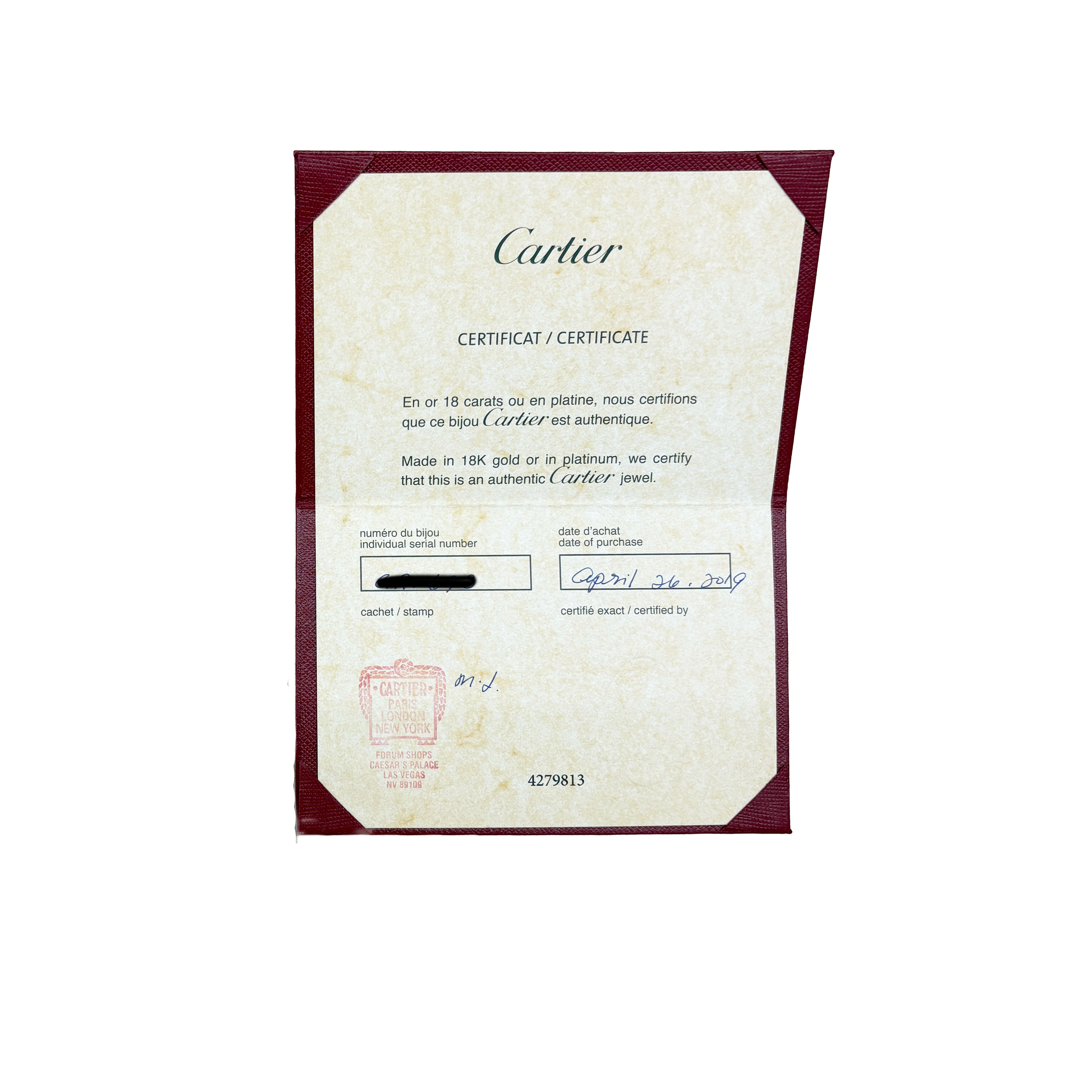 Rose Gold Small Model Clash de Cartier Ring - Image 5