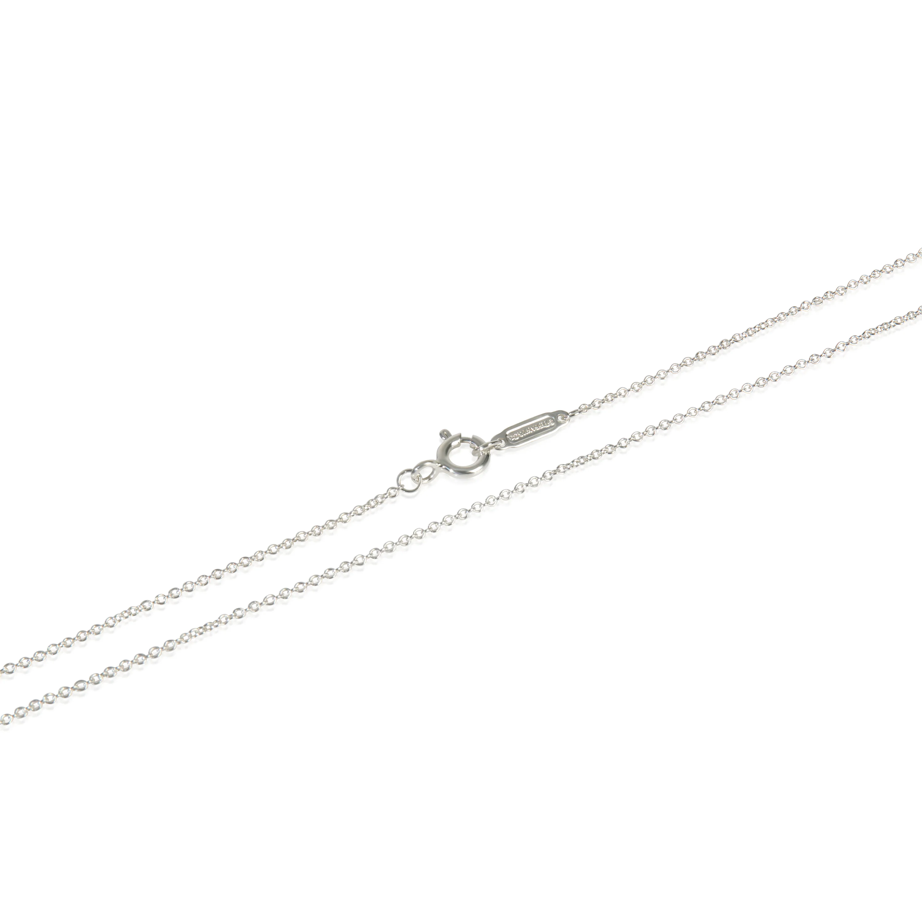 Sterling Silver Elsa Peretti Cable Chain Necklace - Image 2