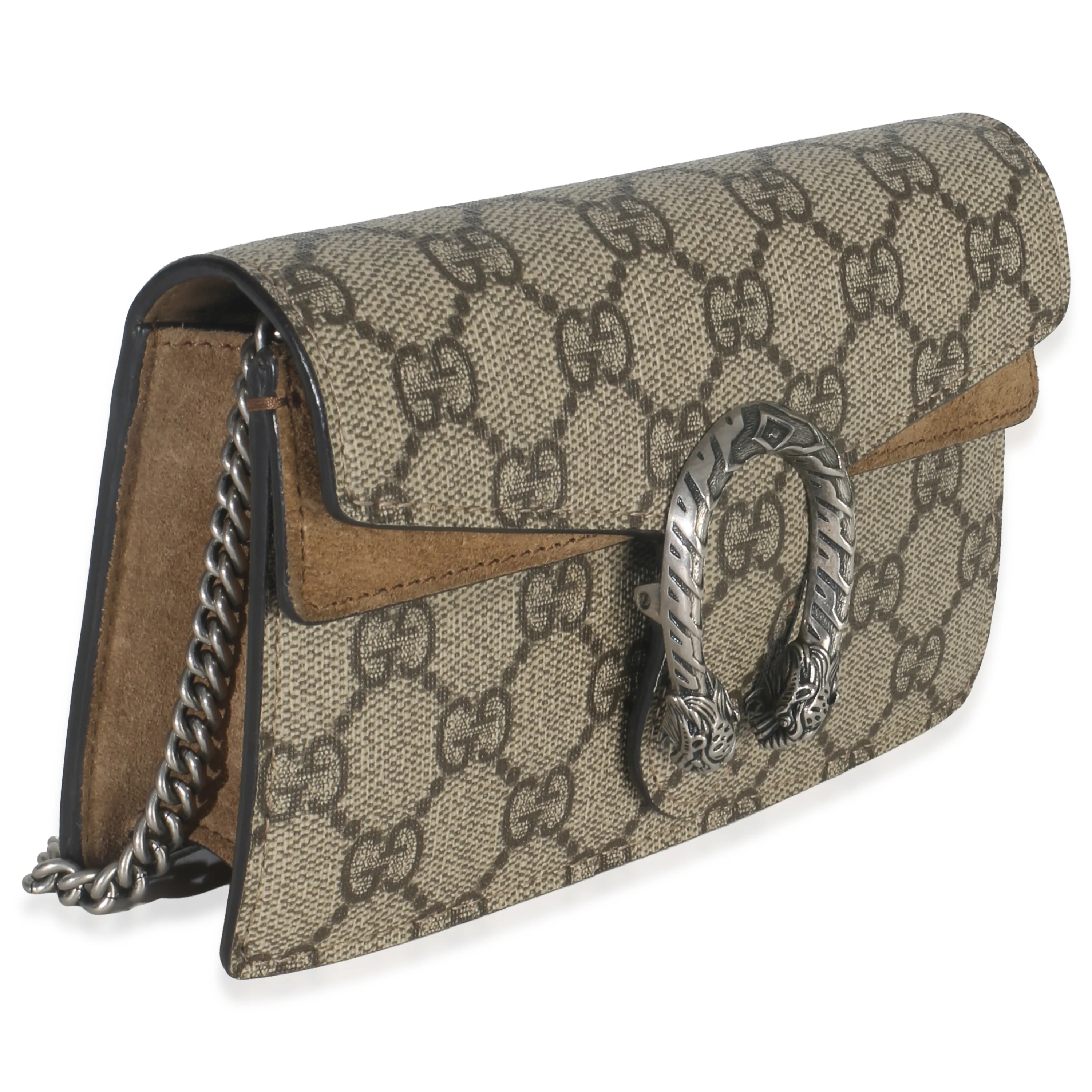 Beige GG Supreme Canvas Super Mini Dionysus - Image 3