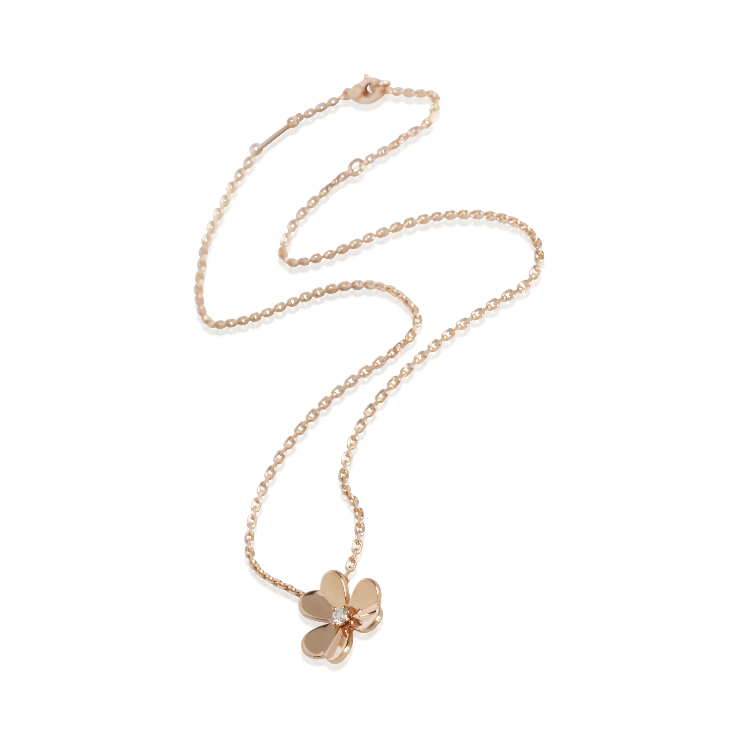 Rose Gold Diamond Small Model Frivole Pendant - Image 3