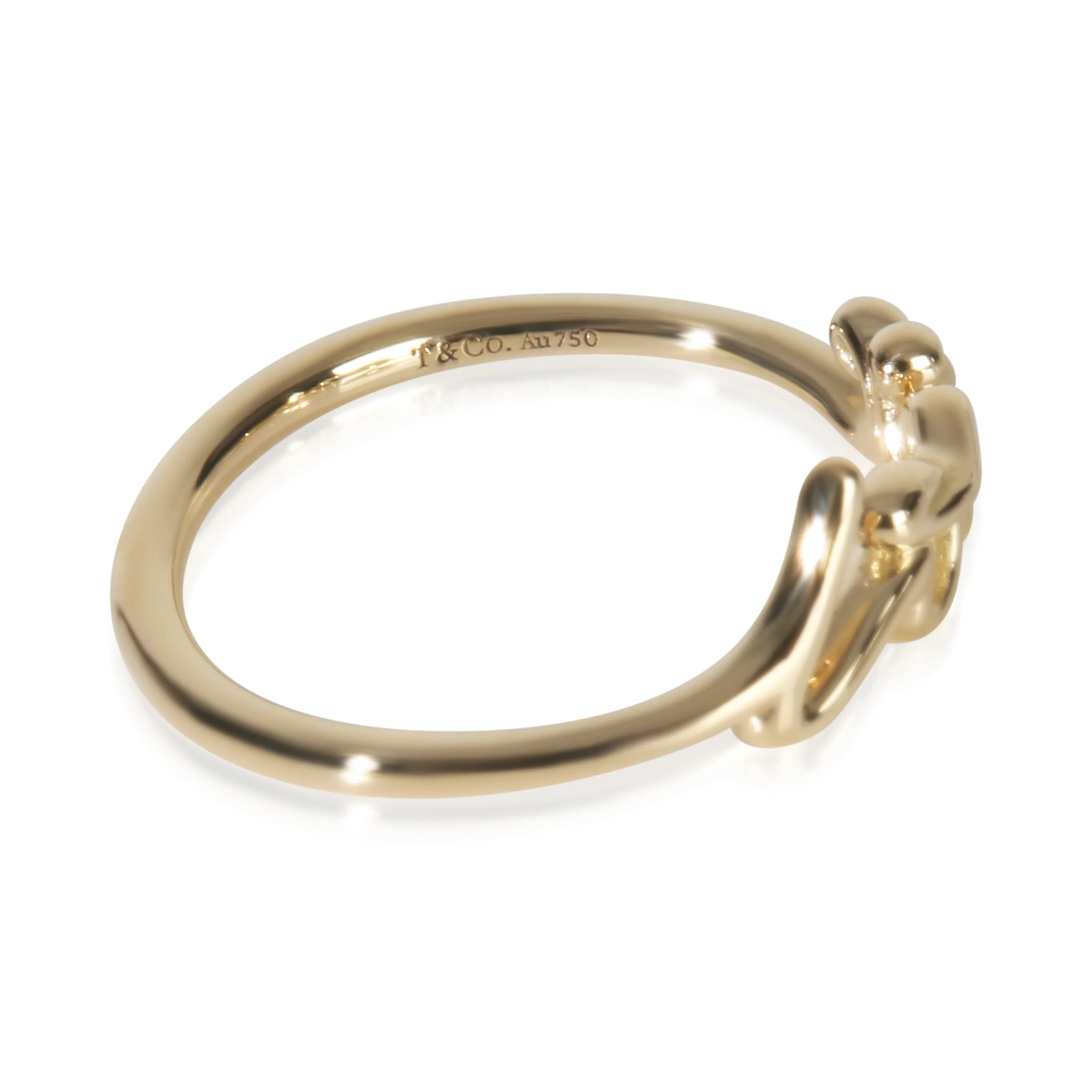 Yellow Gold  Mini Model Paloma Picasso Grafitti Love Ring - Image 4