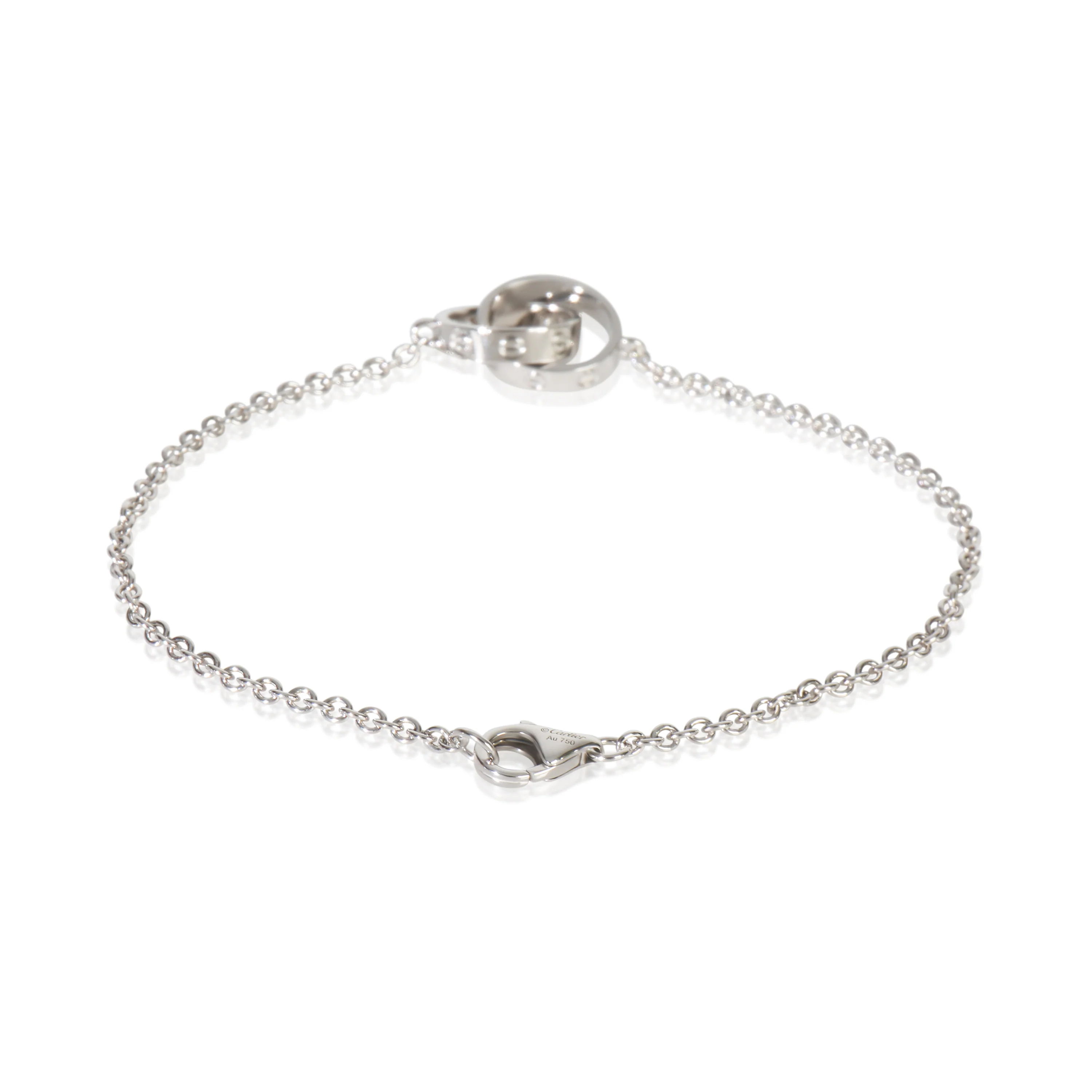 White Gold  Love Bracelet - Image 3