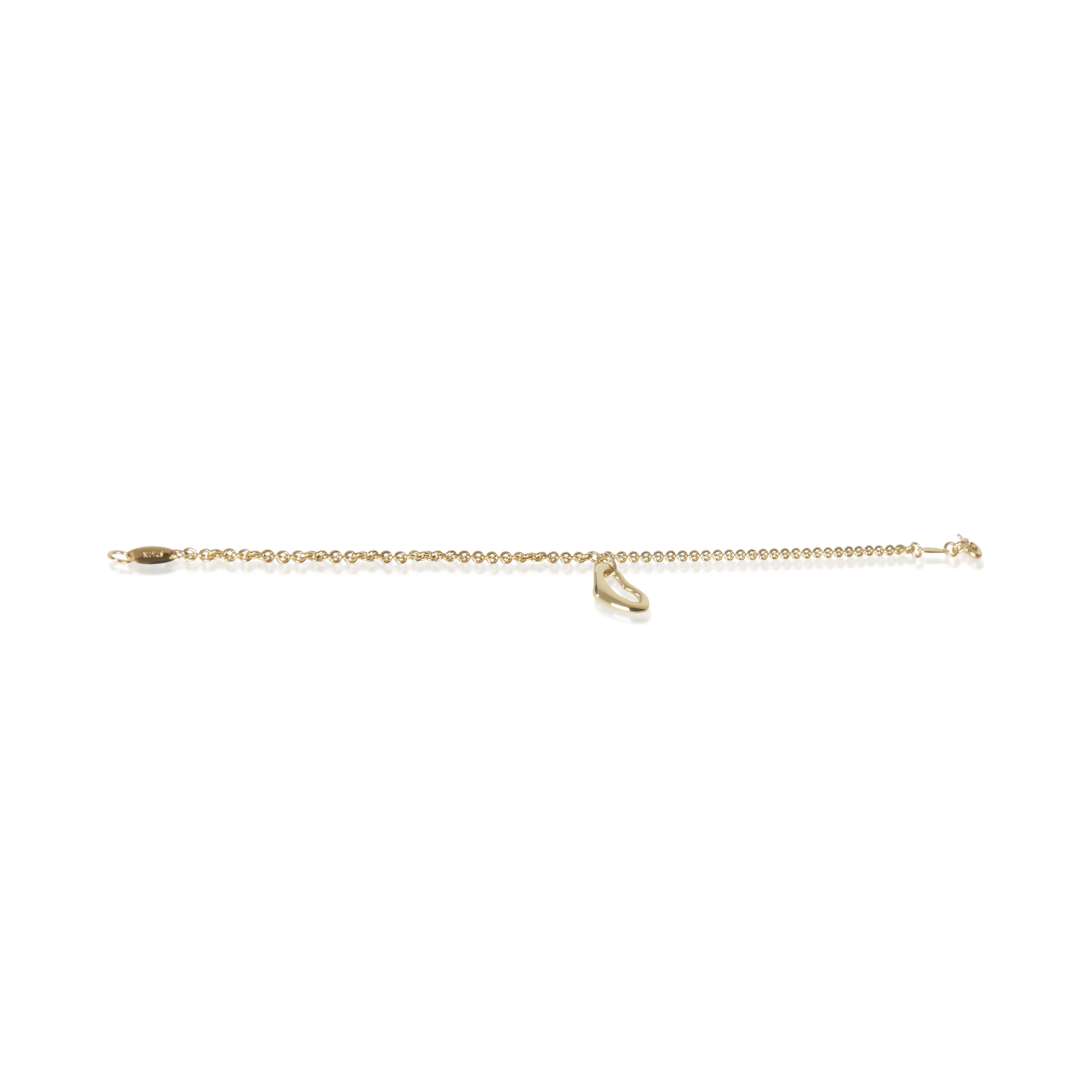 Yellow Gold  Elsa Peretti Open Heart Bracelet - Image 4