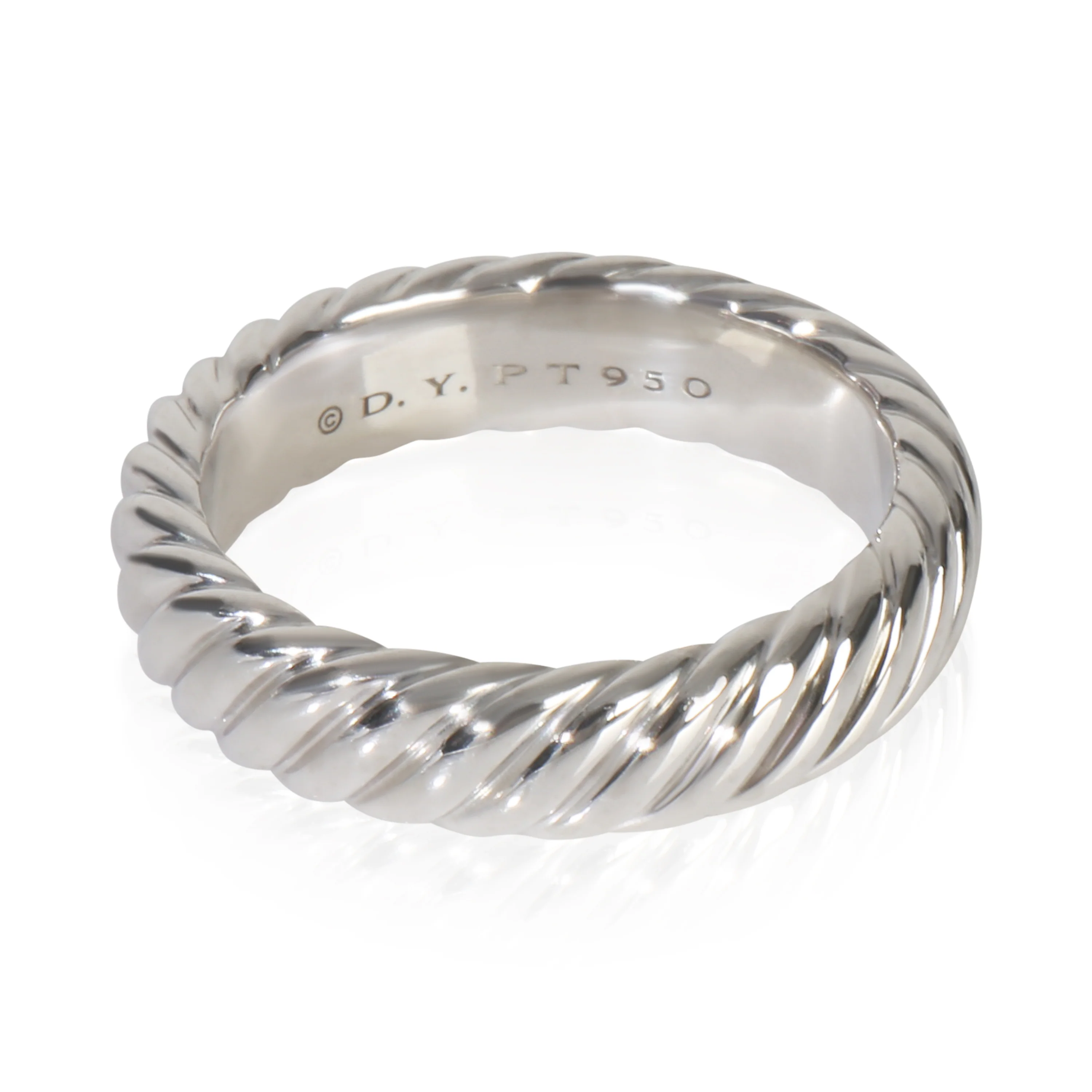 Platinum  5mm Cable Band
