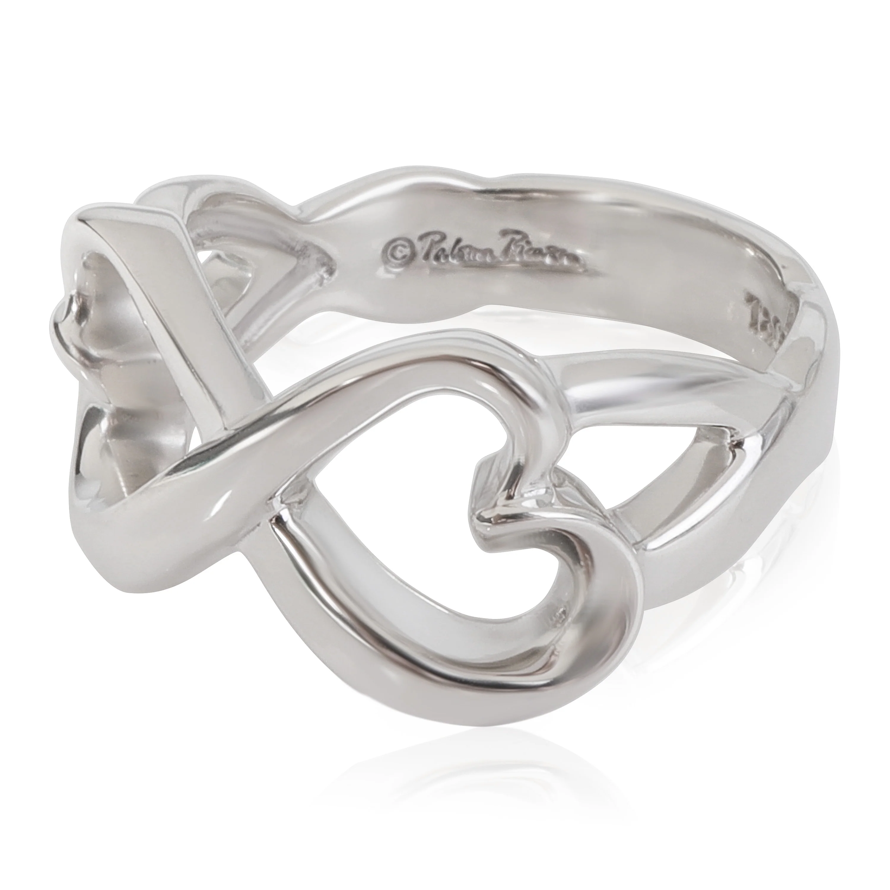 Sterling Silver Paloma Picasso Loving Heart Ring - Image 2