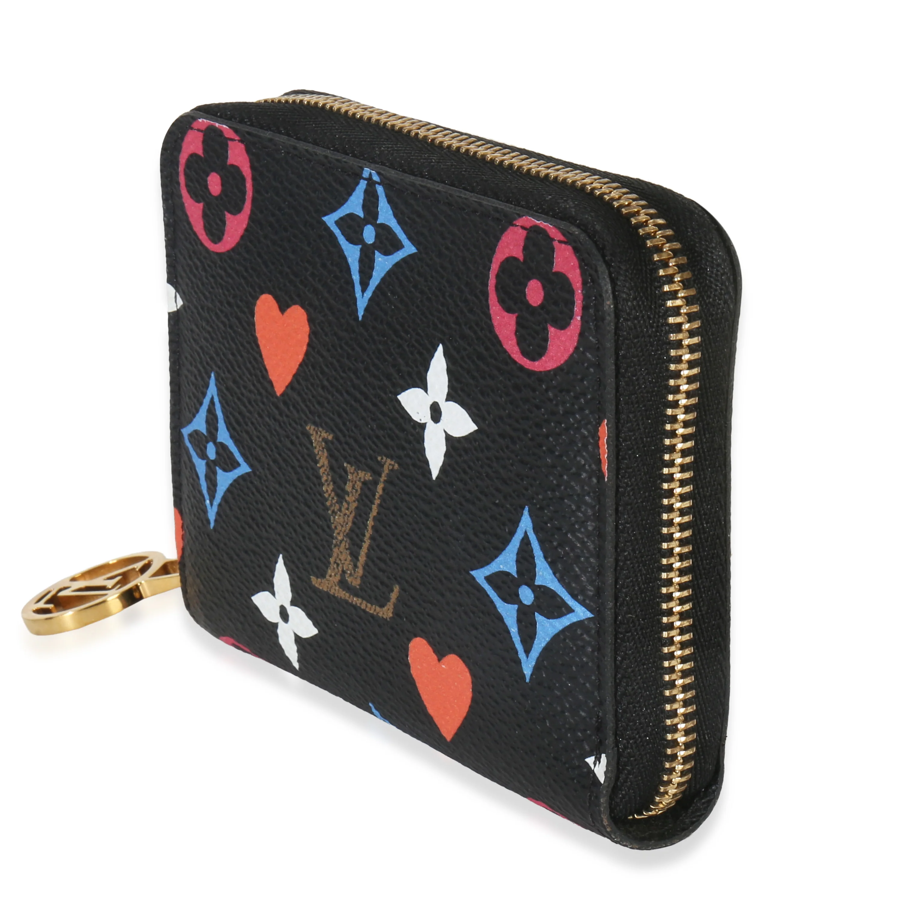 Black Multicolor Monogram Canvas Game On Zippy Coin Purse - Image 3