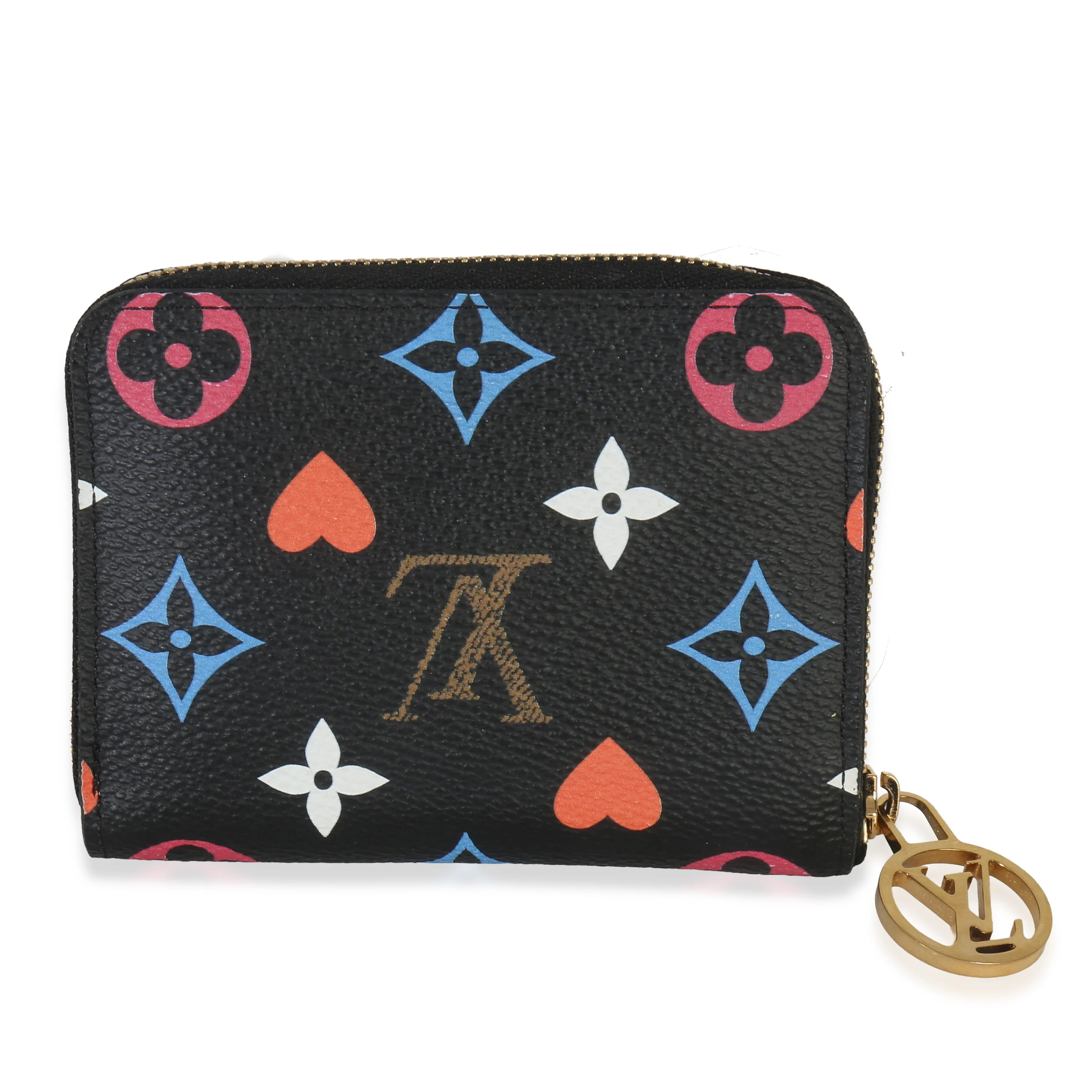Black Multicolor Monogram Canvas Game On Zippy Coin Purse - Image 4