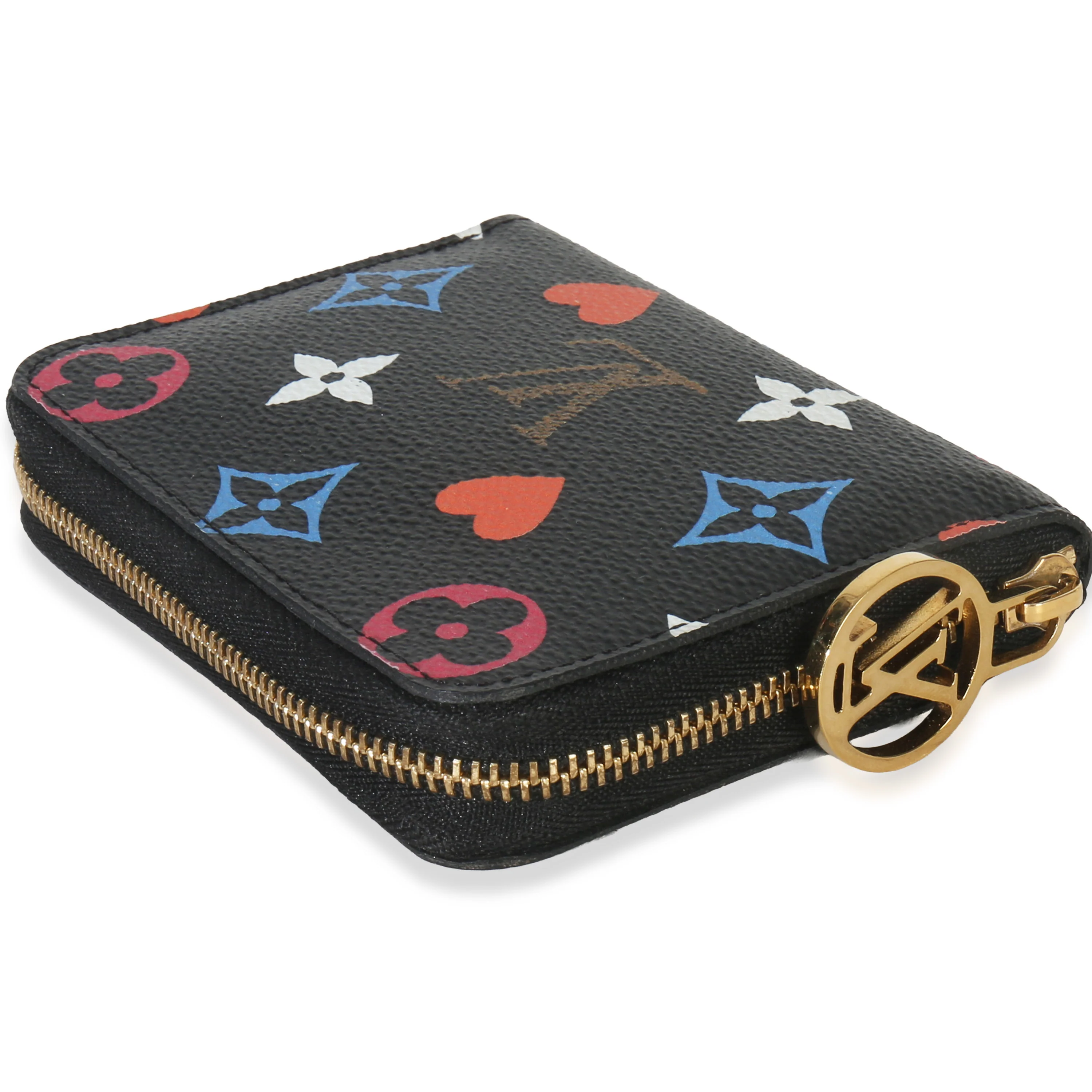Black Multicolor Monogram Canvas Game On Zippy Coin Purse - Image 5