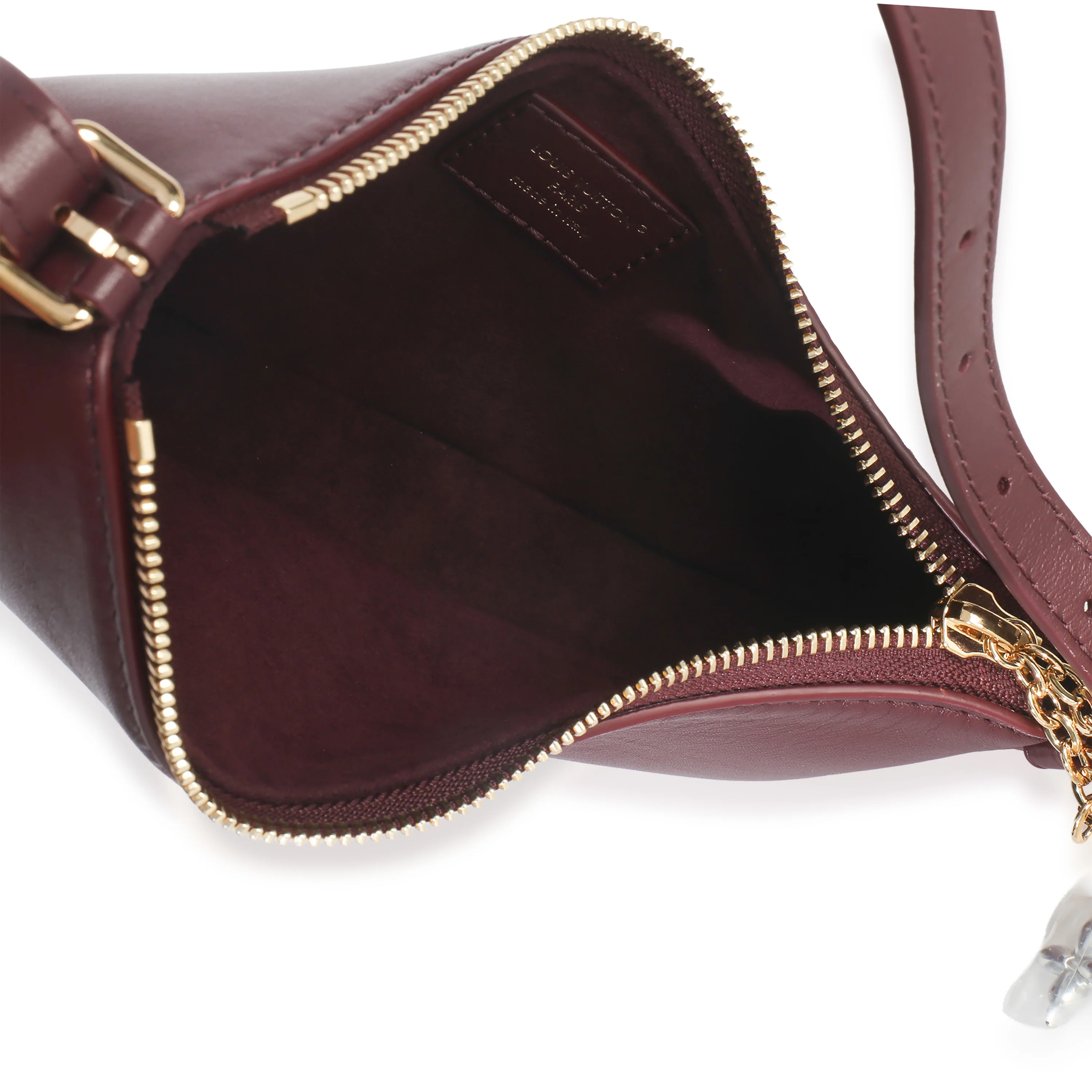 Garnet Calfskin Pochette LV Bloom - Image 8