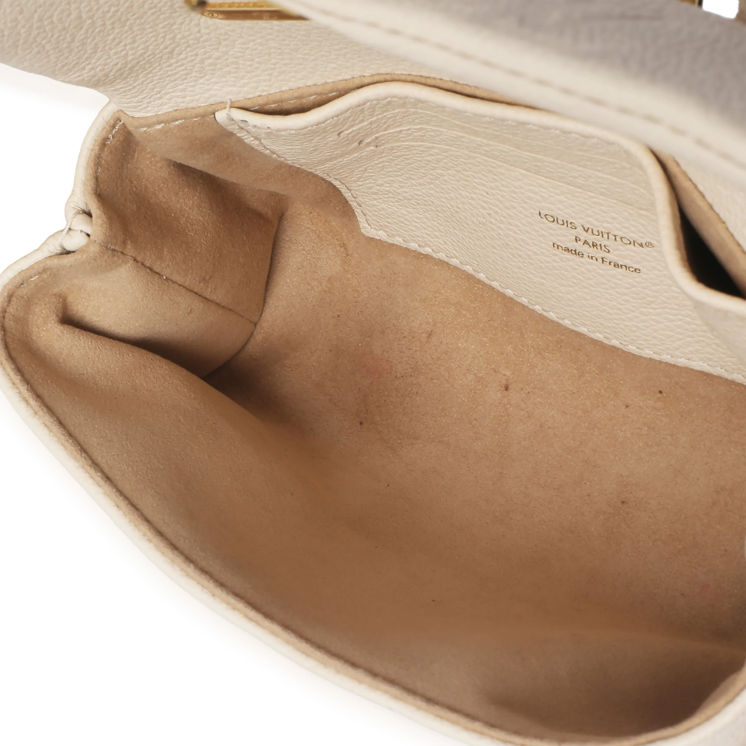 Cream Monogram Empreinte Nano Madeleine - Image 9
