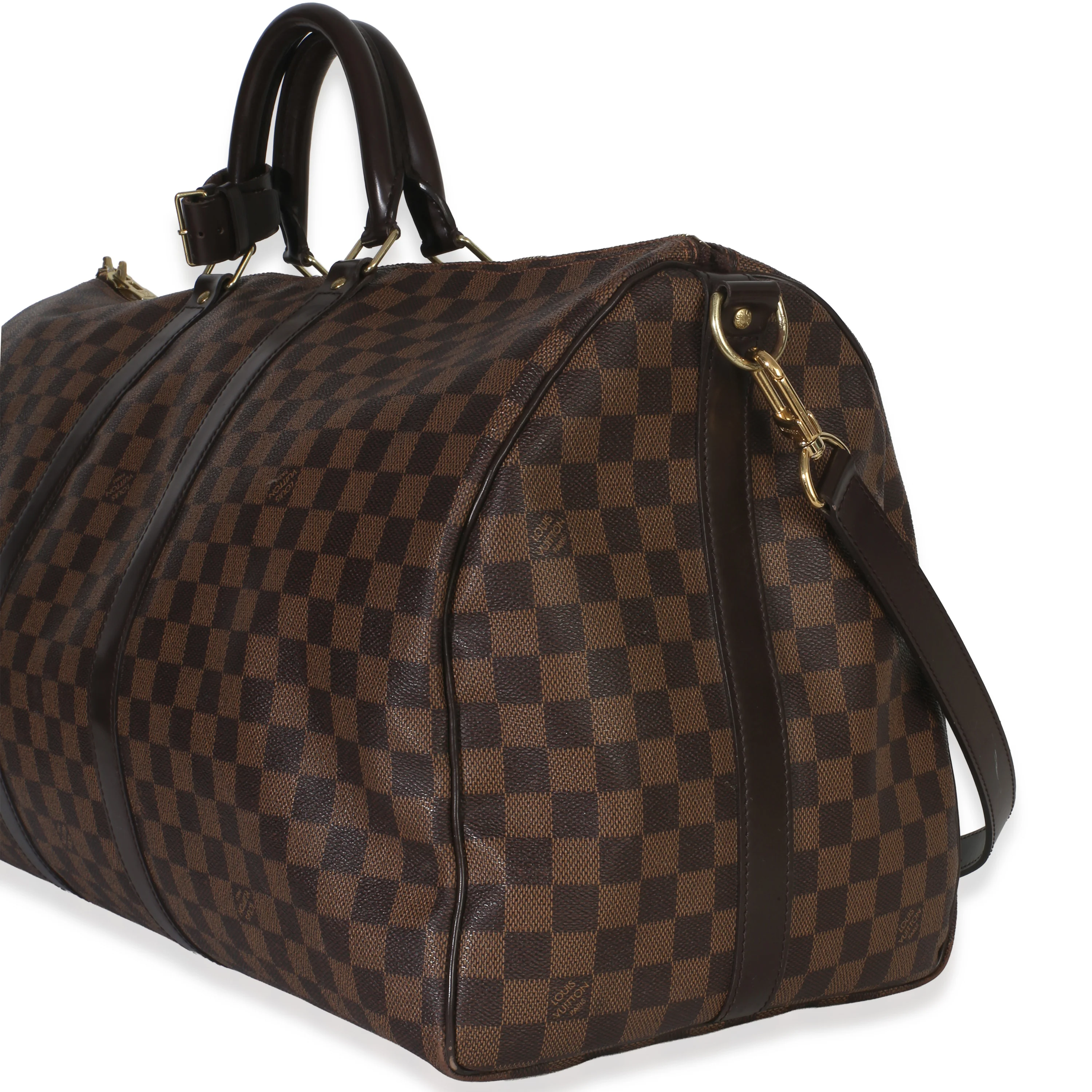 Damier Ebene Canvas Keepall Bandouliere 55 - Image 2