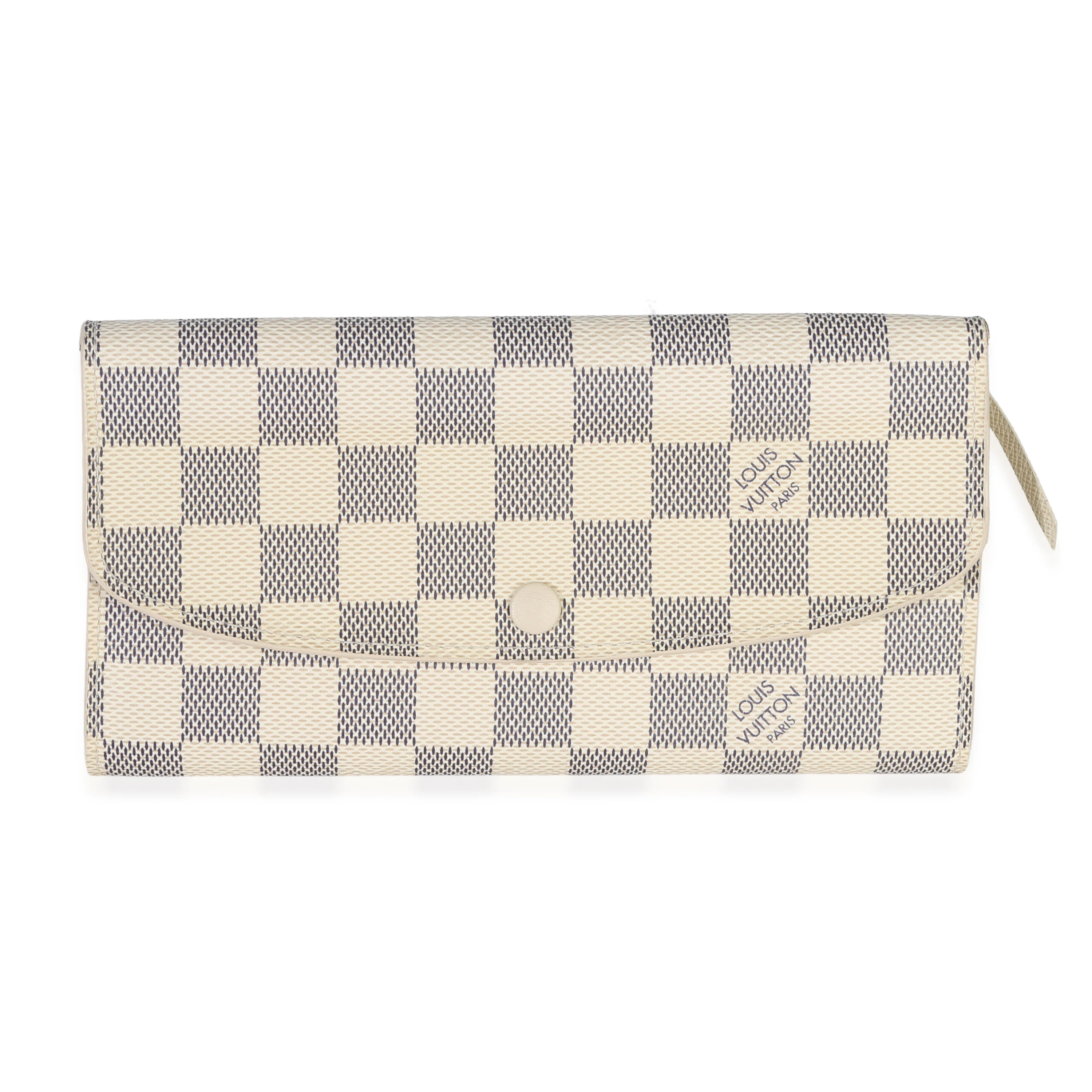 Damier Azur Canvas Emilie Wallet