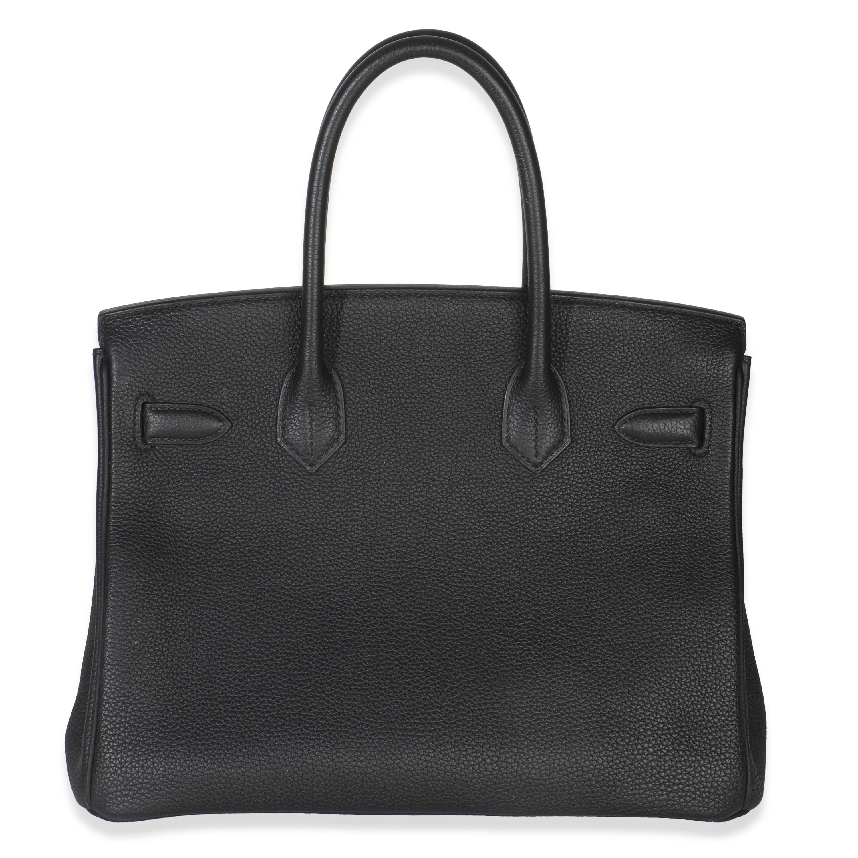 Black Togo Birkin 30 GHW - Image 4