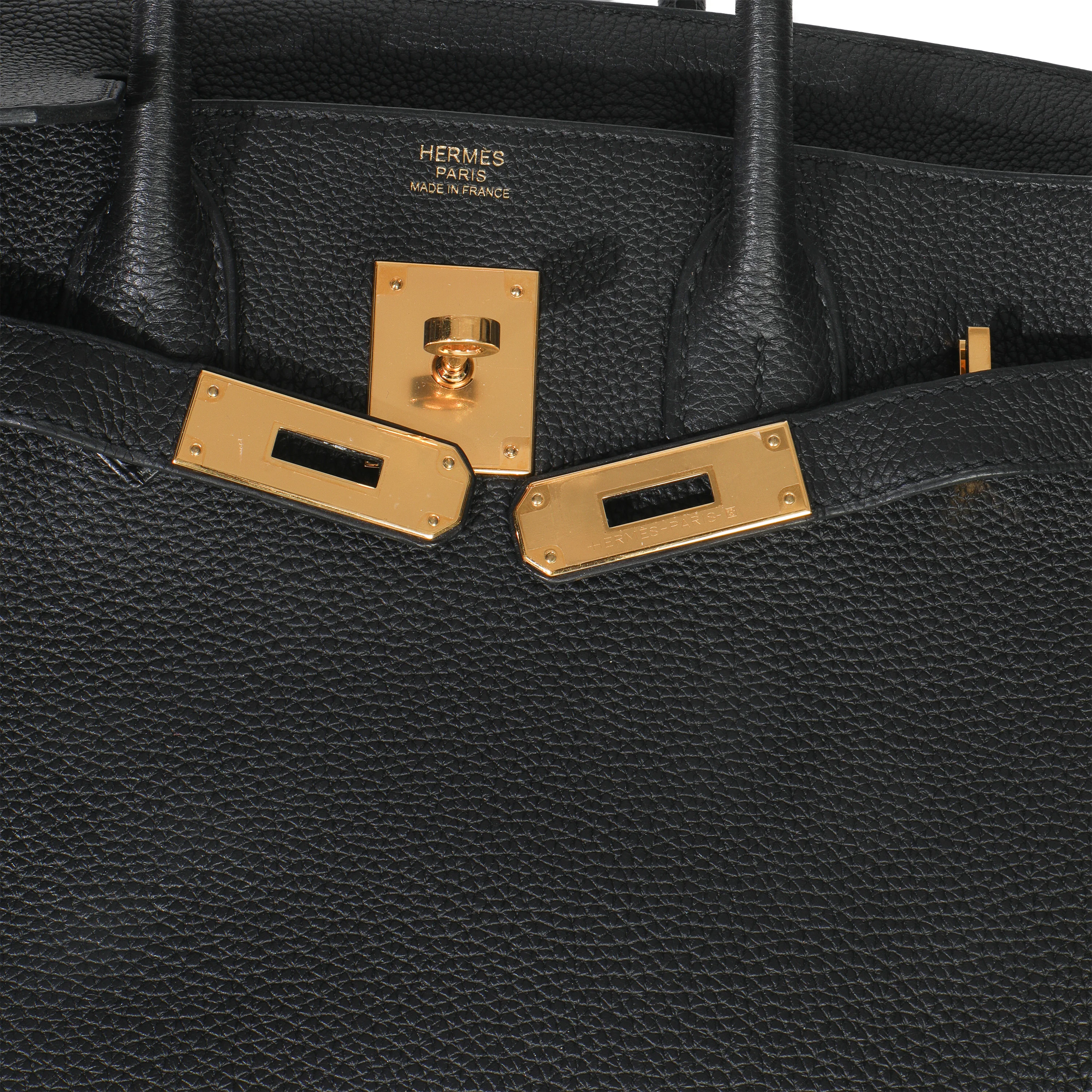Black Togo Birkin 30 GHW - Image 9