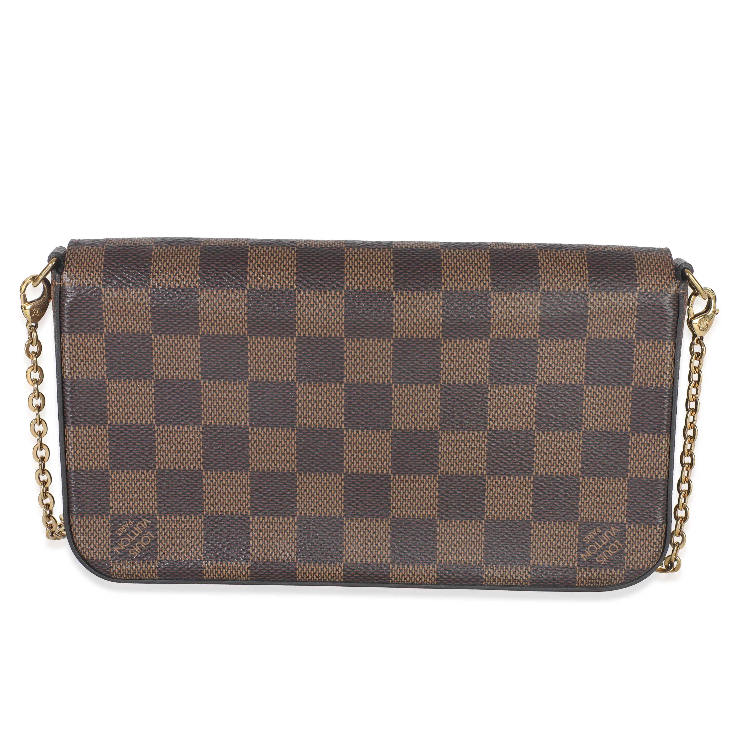 Damier Ebene Canvas Felicie Pochette - Image 4