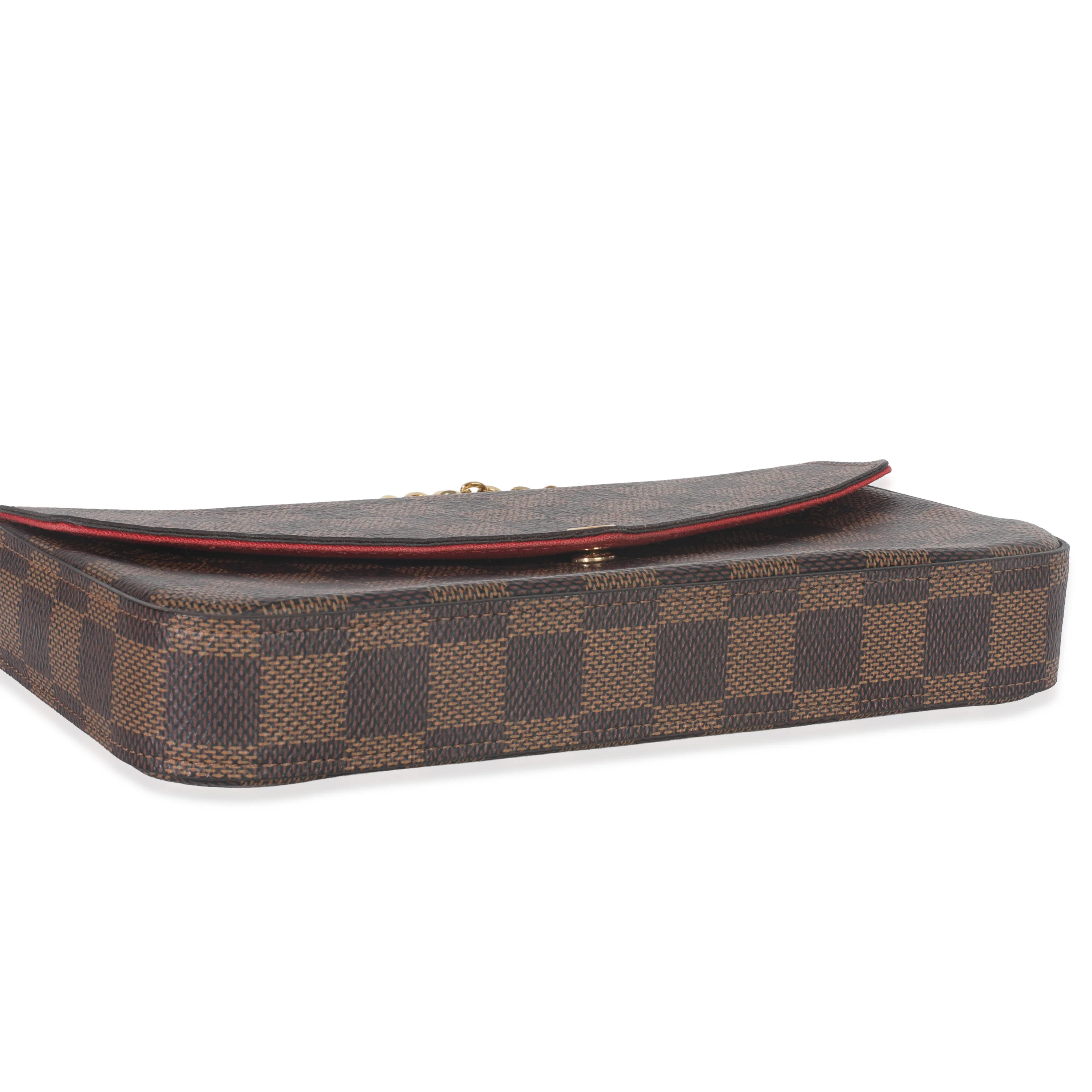 Damier Ebene Canvas Felicie Pochette - Image 6